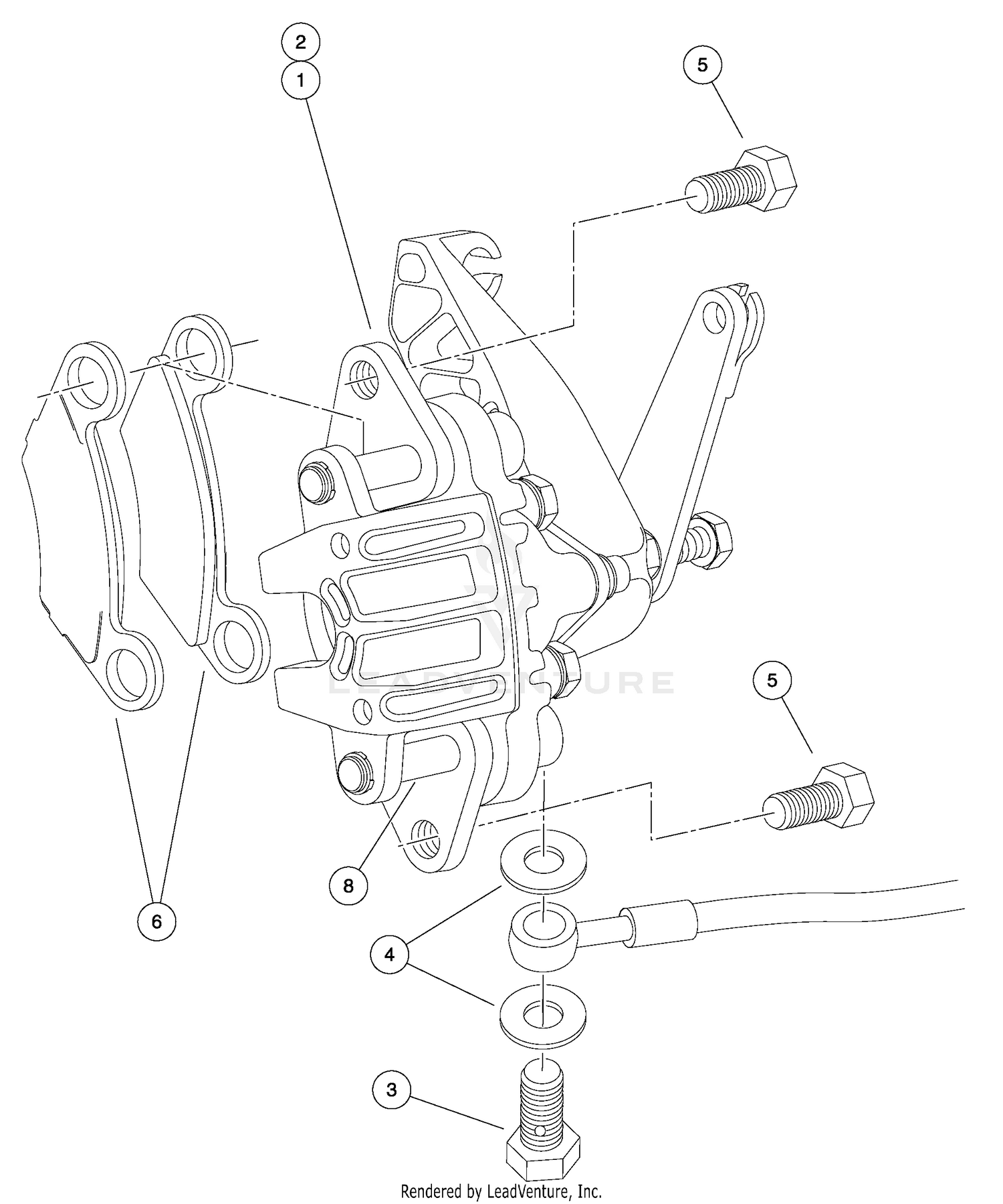 Rear Brake Assembly