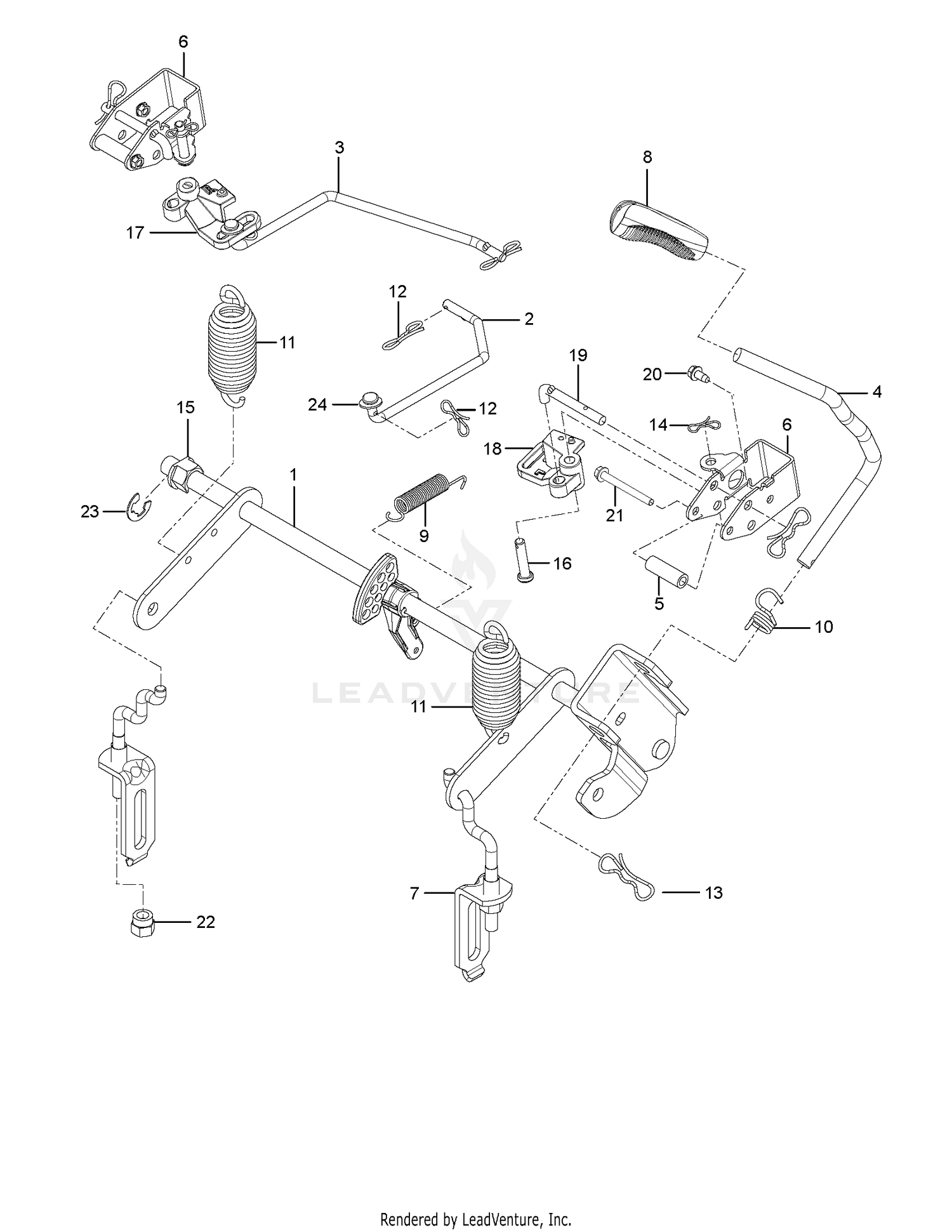 MOWER LIFT / DECK LIFT