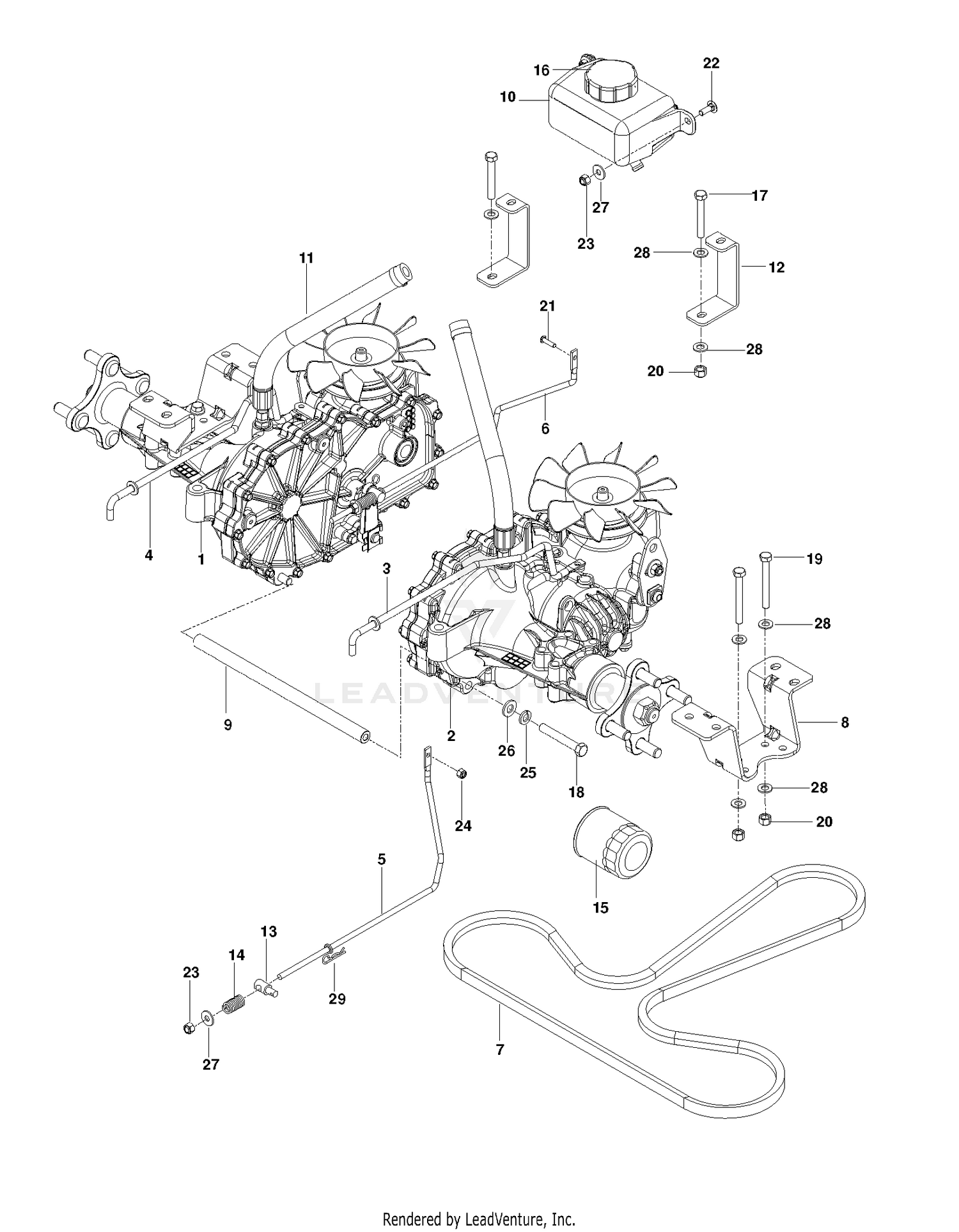 HYDRAULIC PUMP- MOTOR