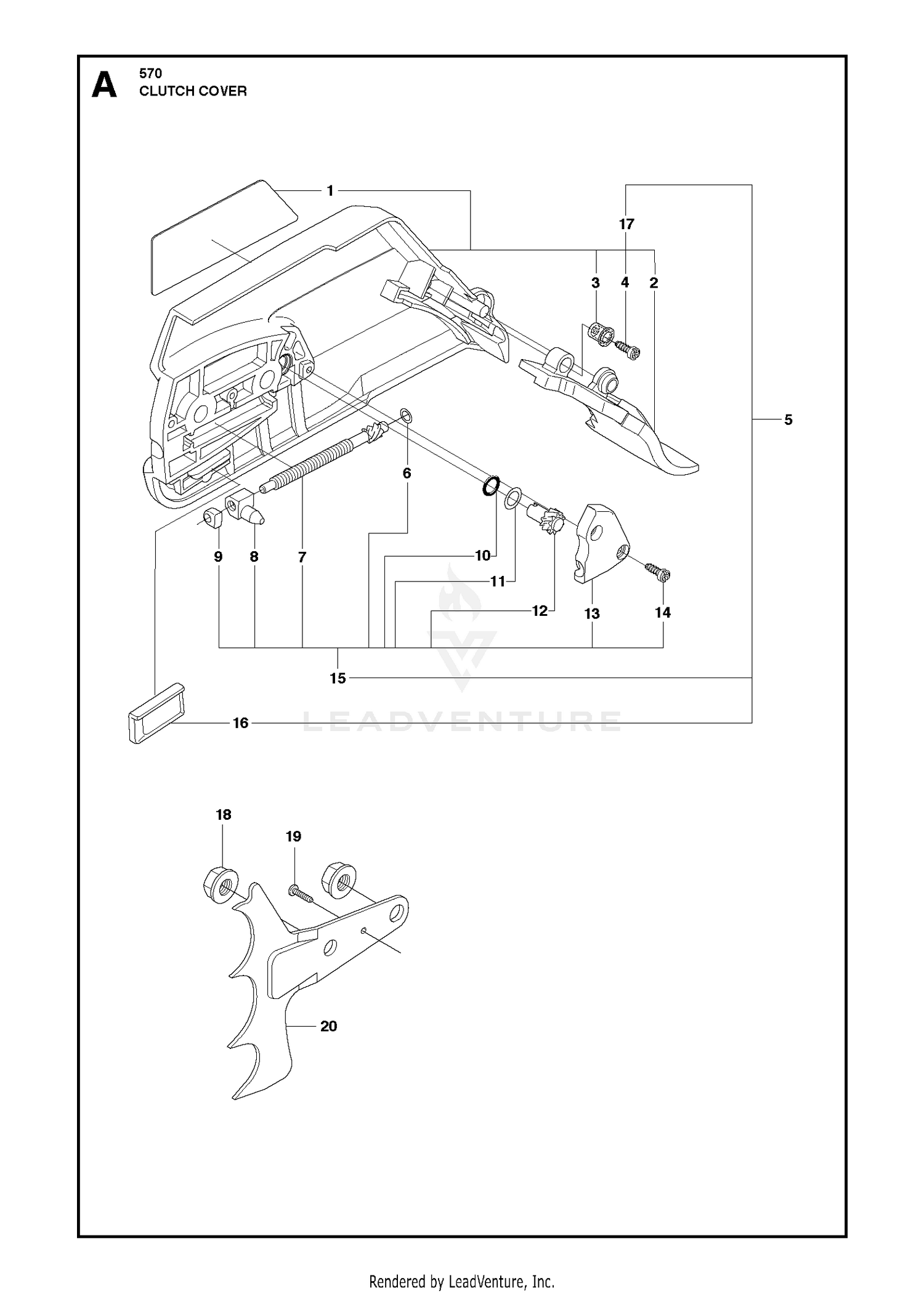 CLUTCH COVER