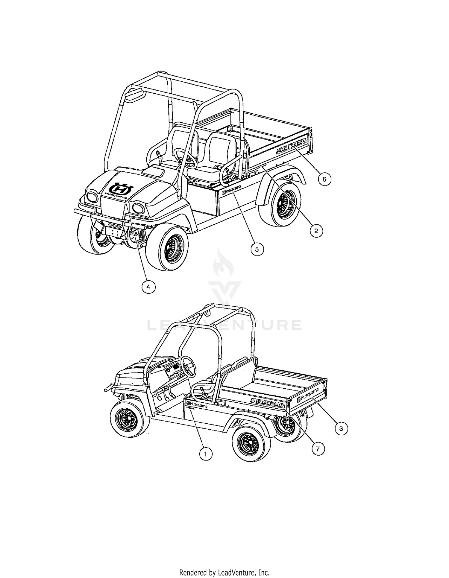 BADGING DECALS, HUV 4420