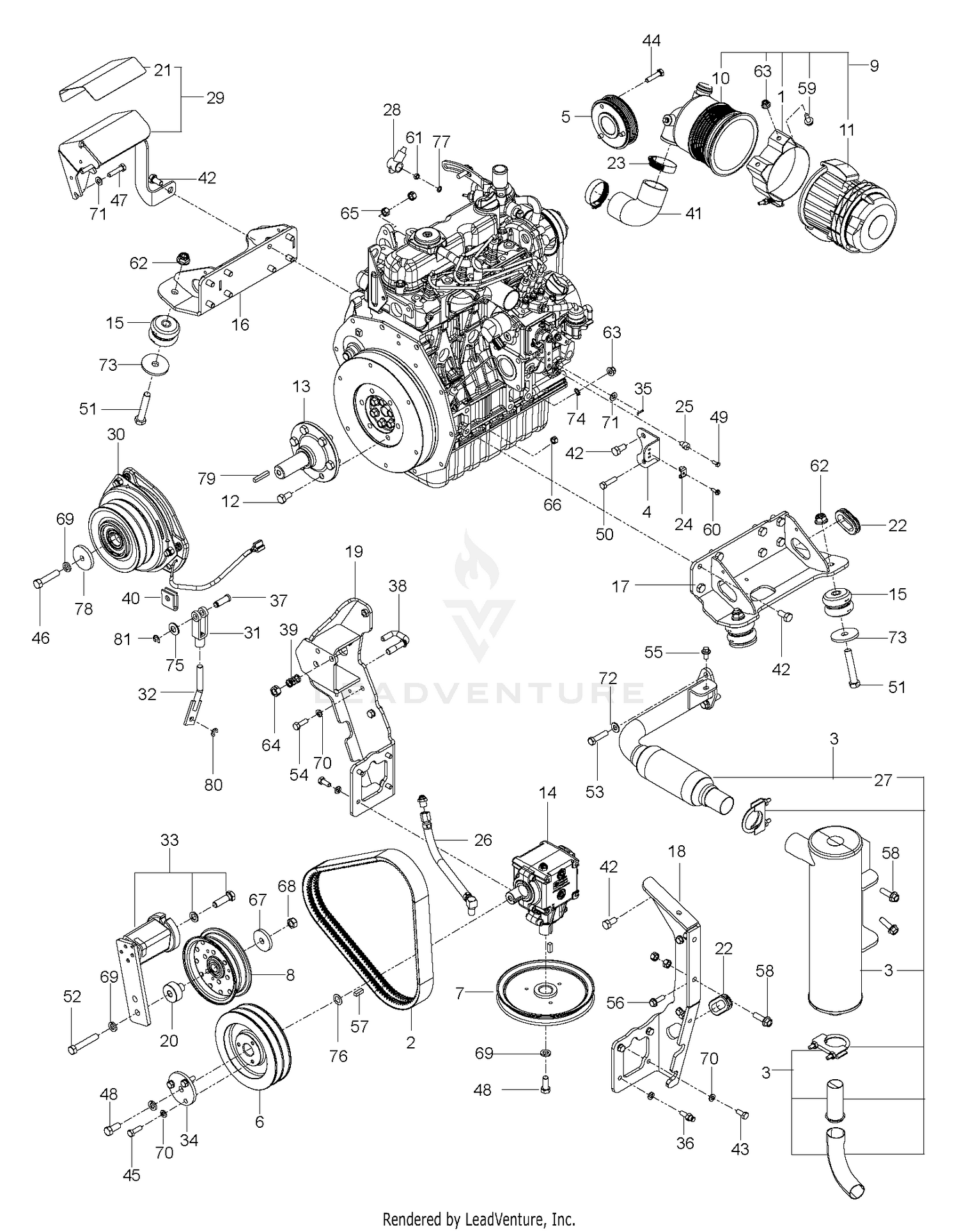 ENGINE PLATE