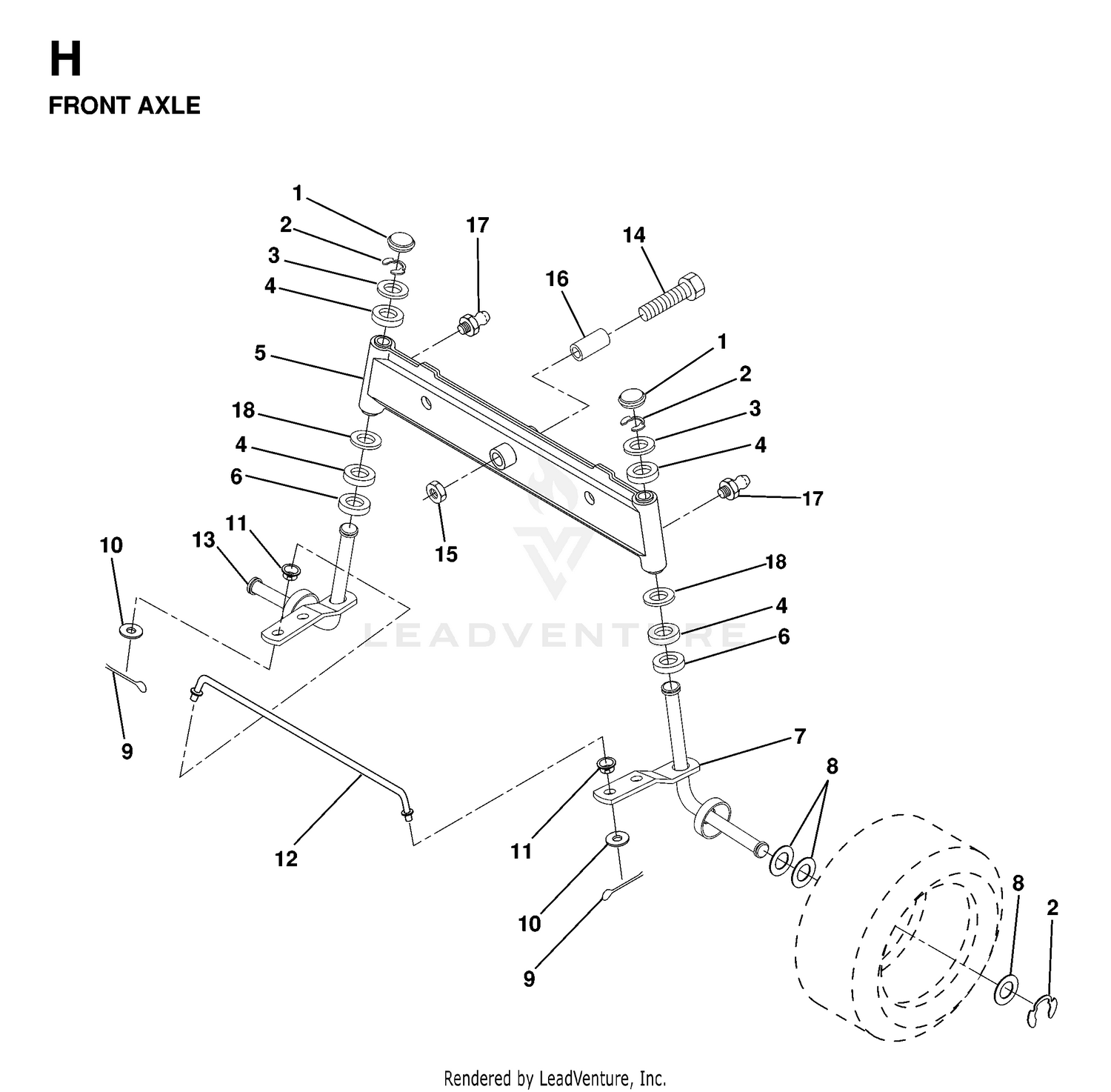 FRONT AXLE