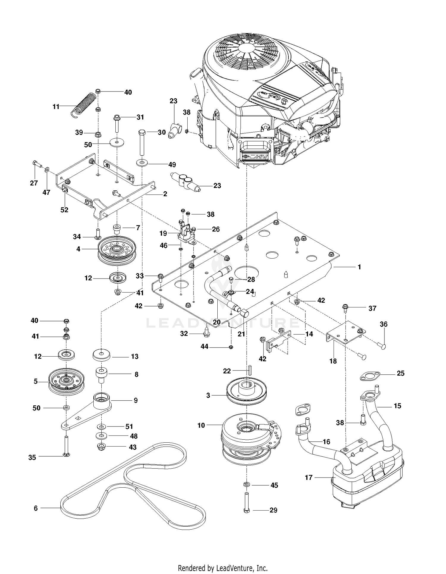 ENGINE PLATE