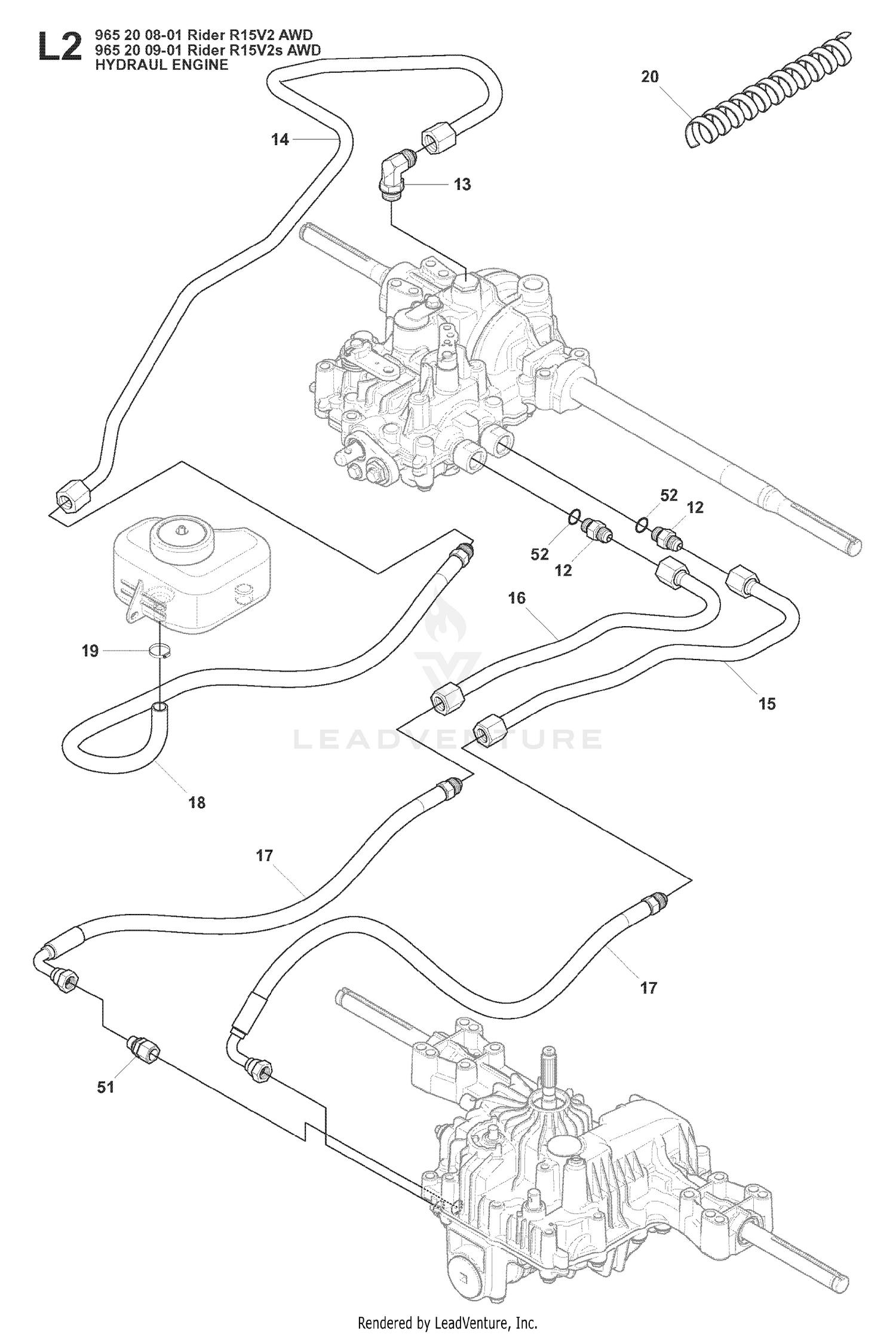 HYDRAULIC PUMP - MOTOR 2