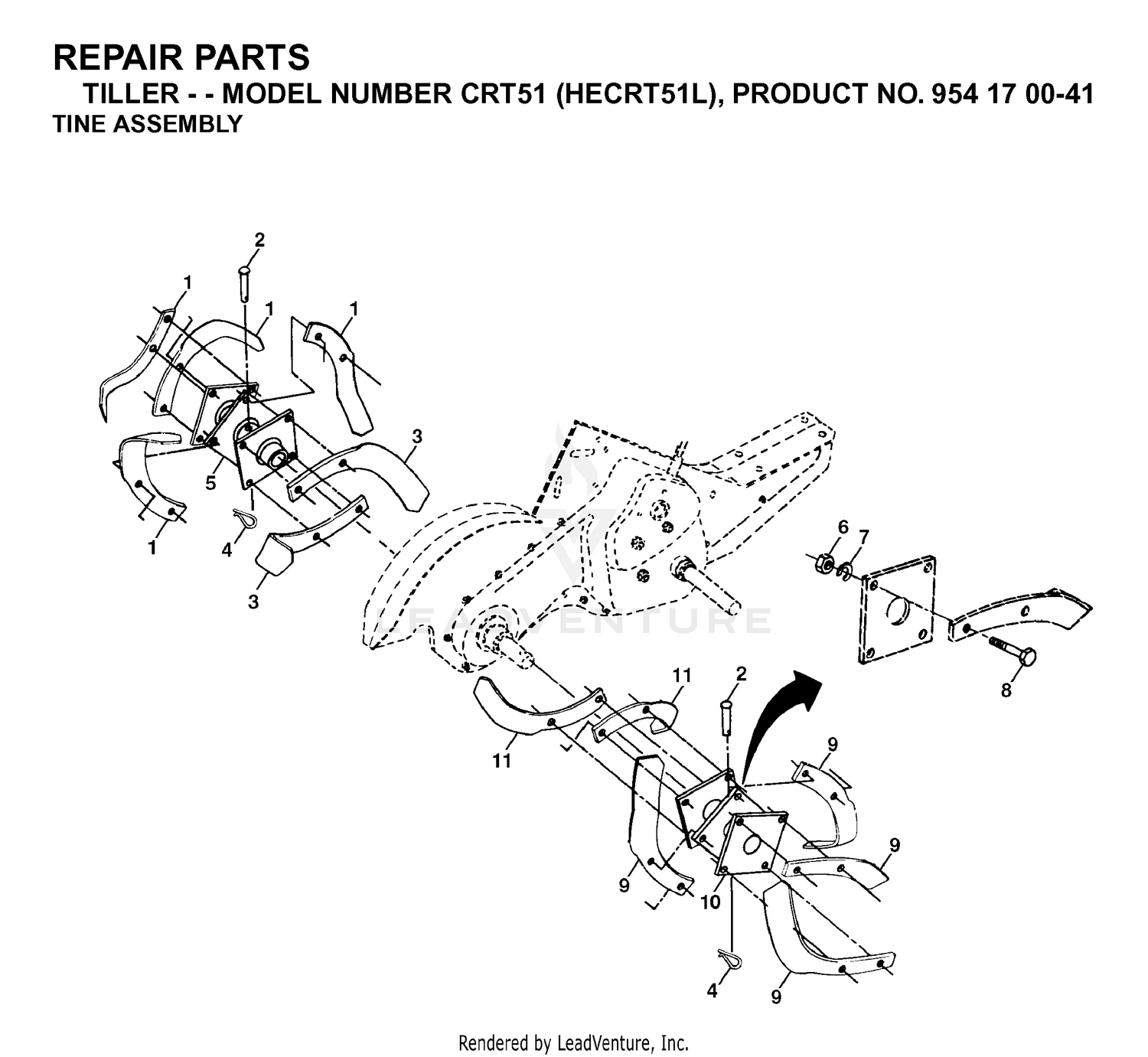 TINE ASSEMBLY