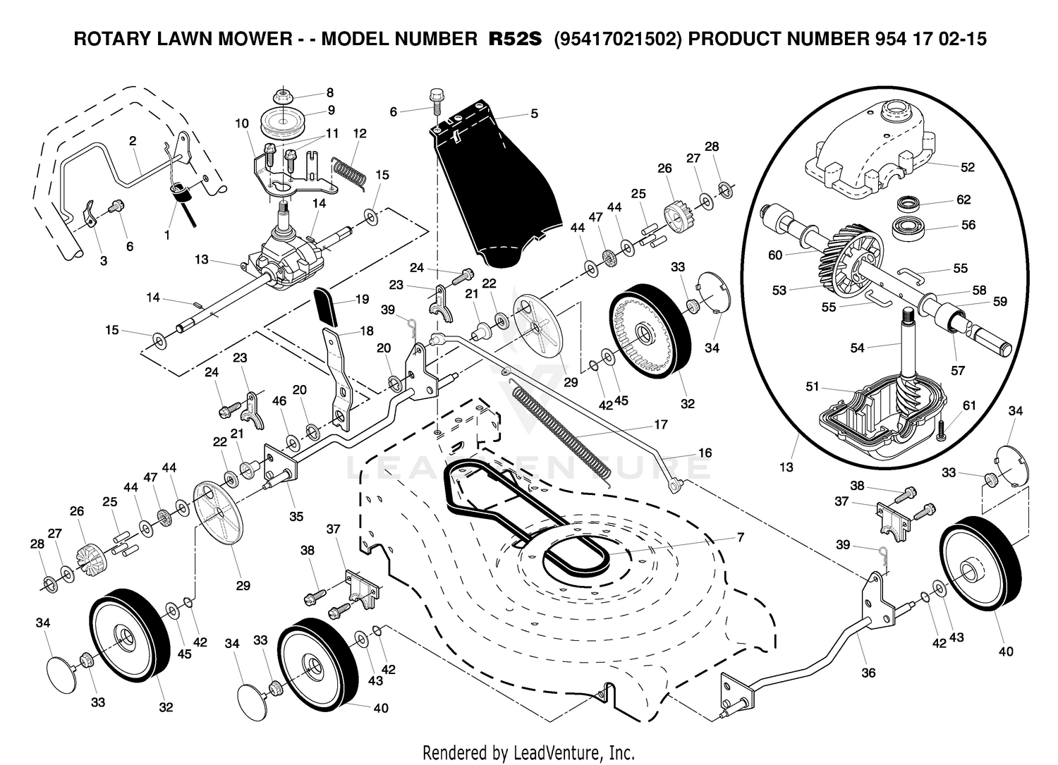 WHEEL & DEPTH STAKE ASSEMBLY