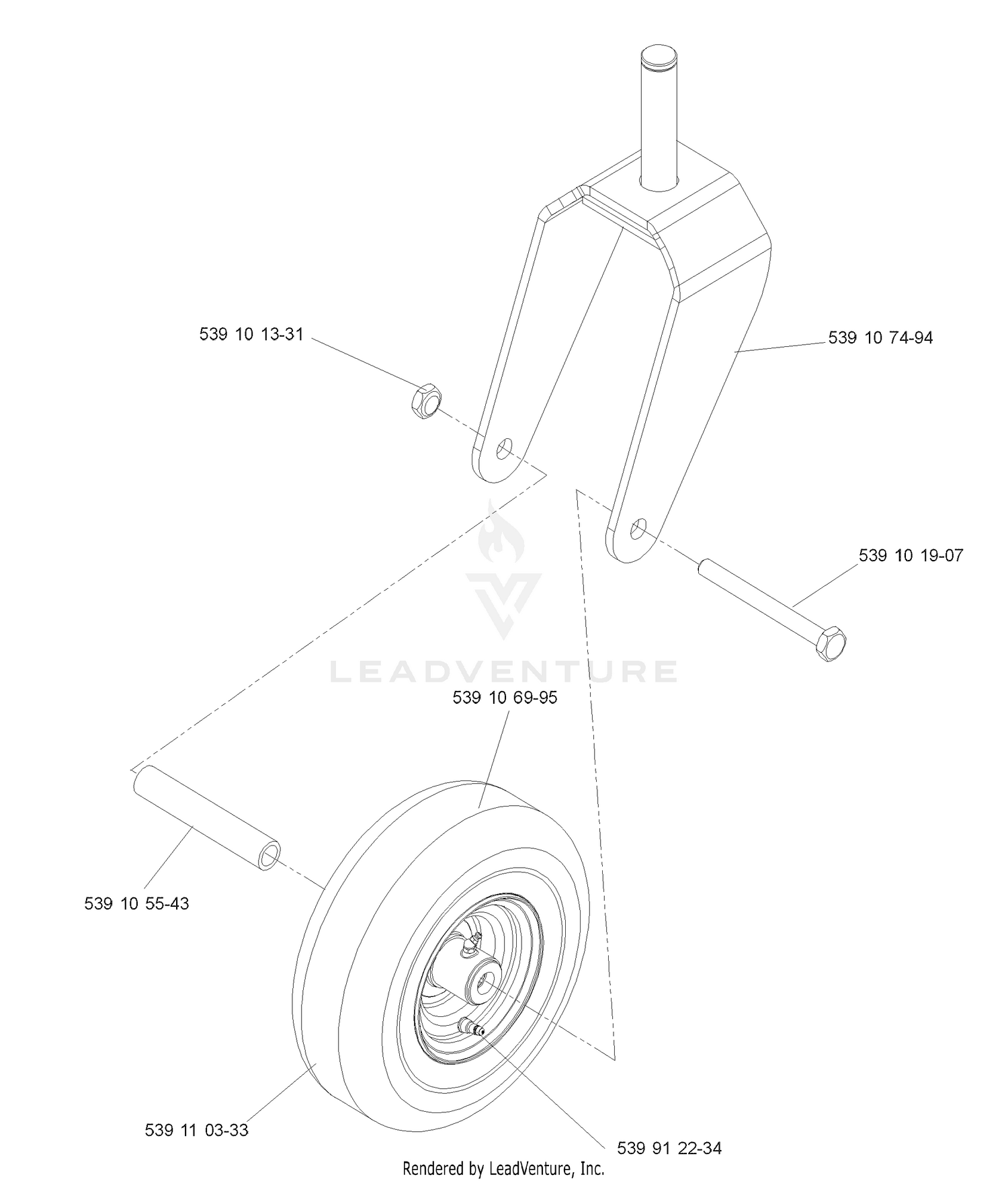 Caster Assembly