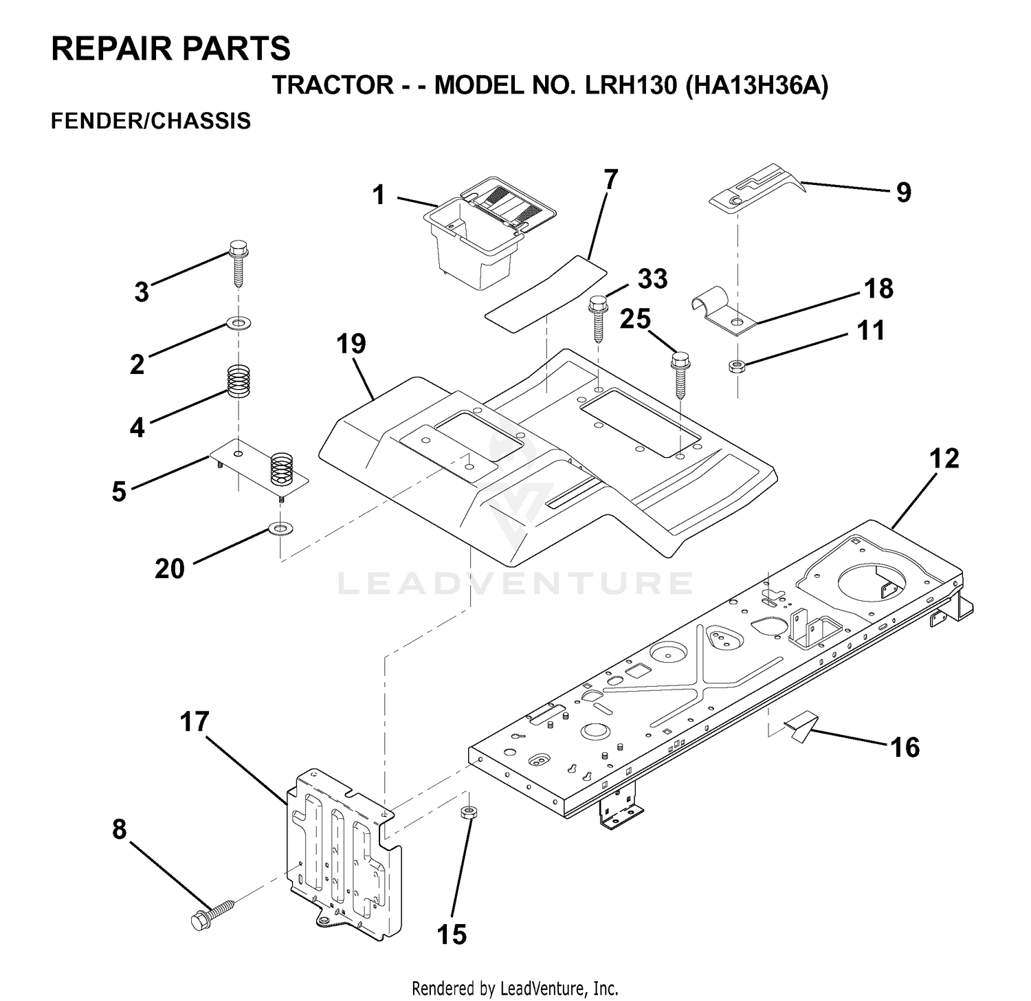 Assembly diagram