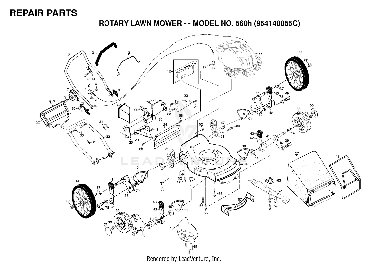 REPAIR PARTS