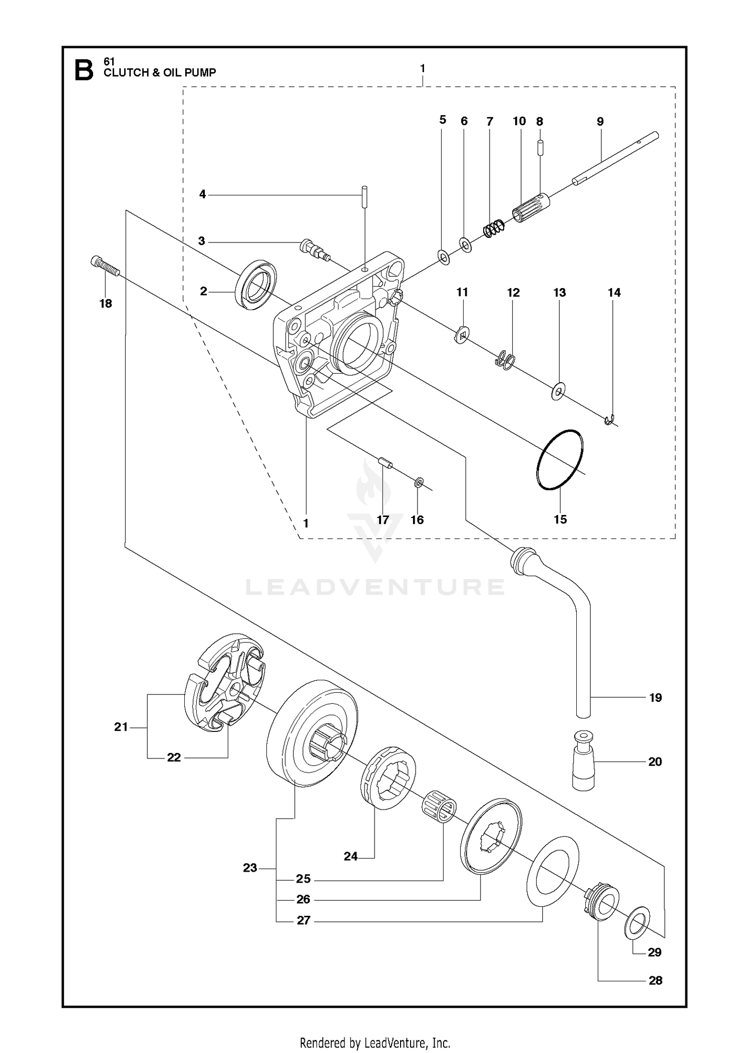 CLUTCH & OIL PUMP 2