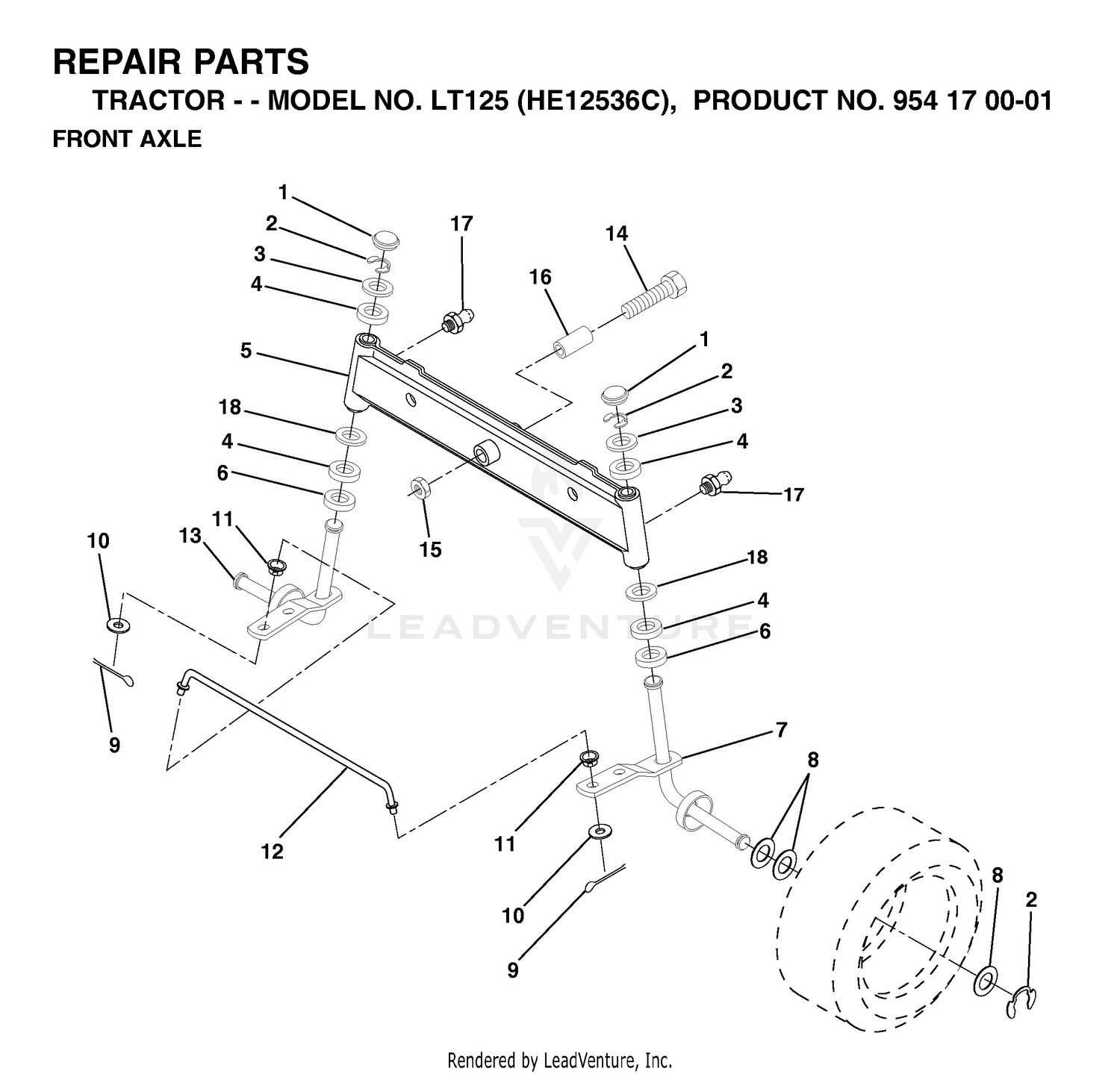 FRONT AXLE