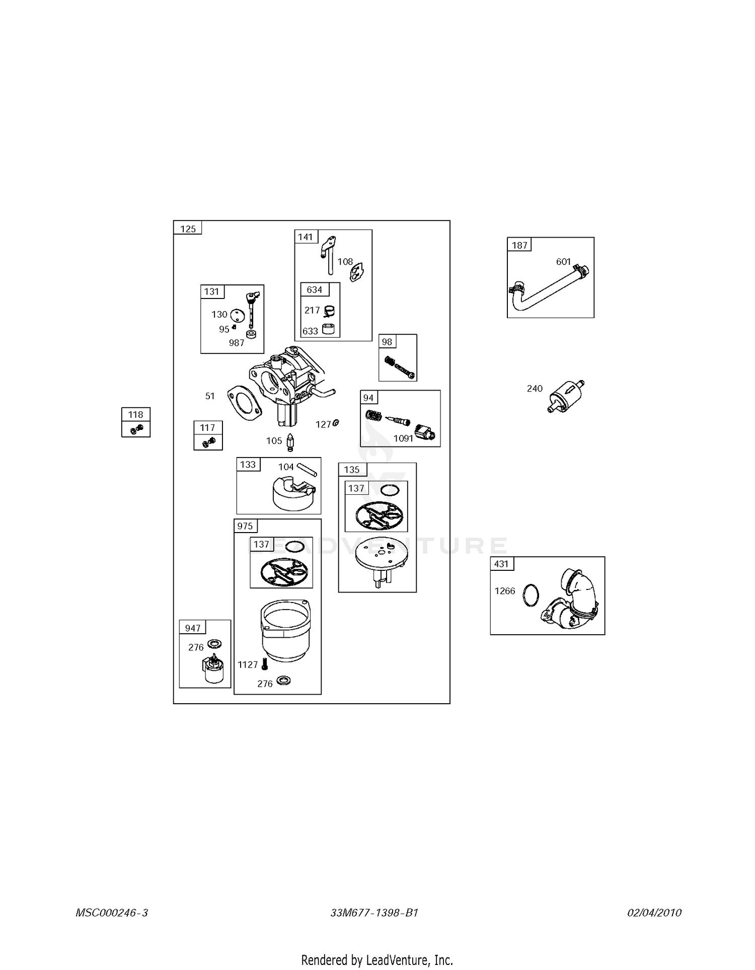 Assembly diagram