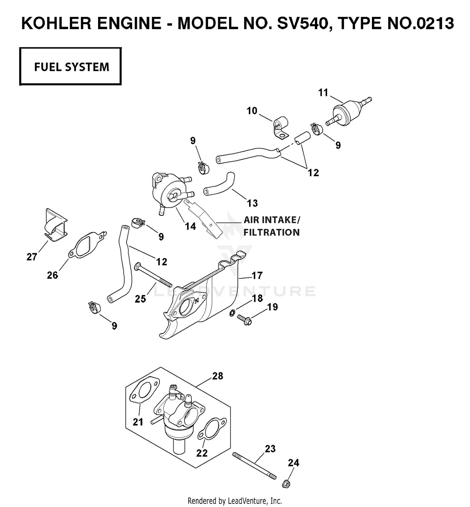 Assembly diagram