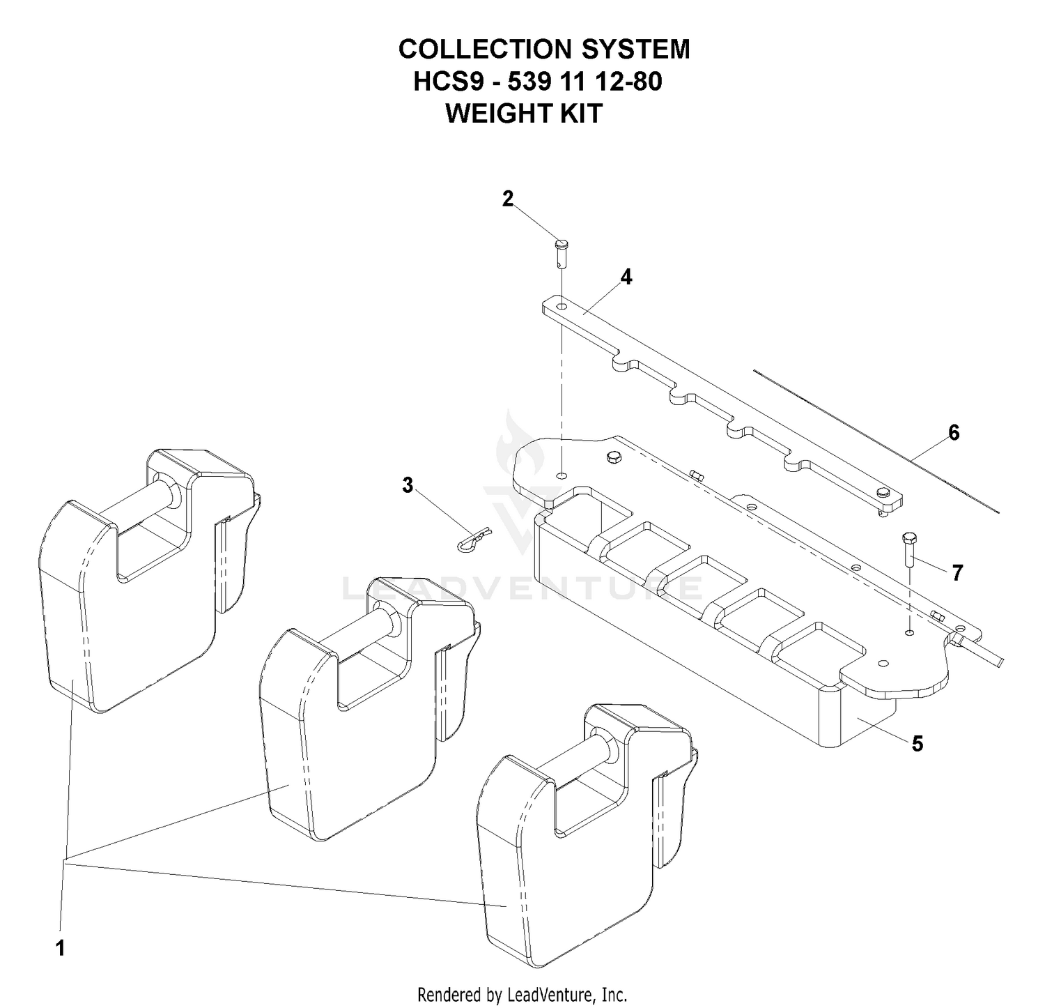 Accessories (HCS9 Collection System - Weight Kit)