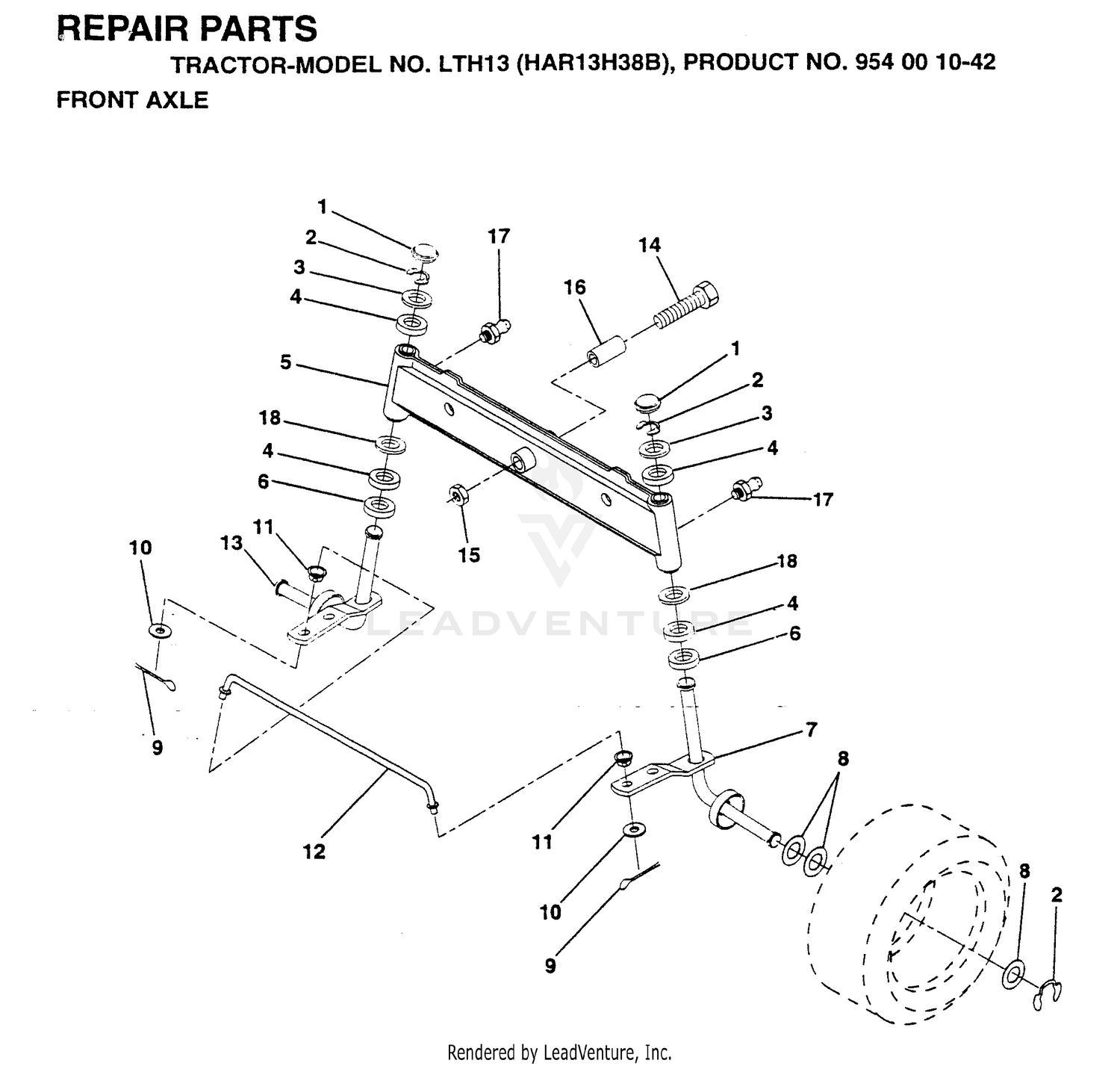 FRONT AXLE
