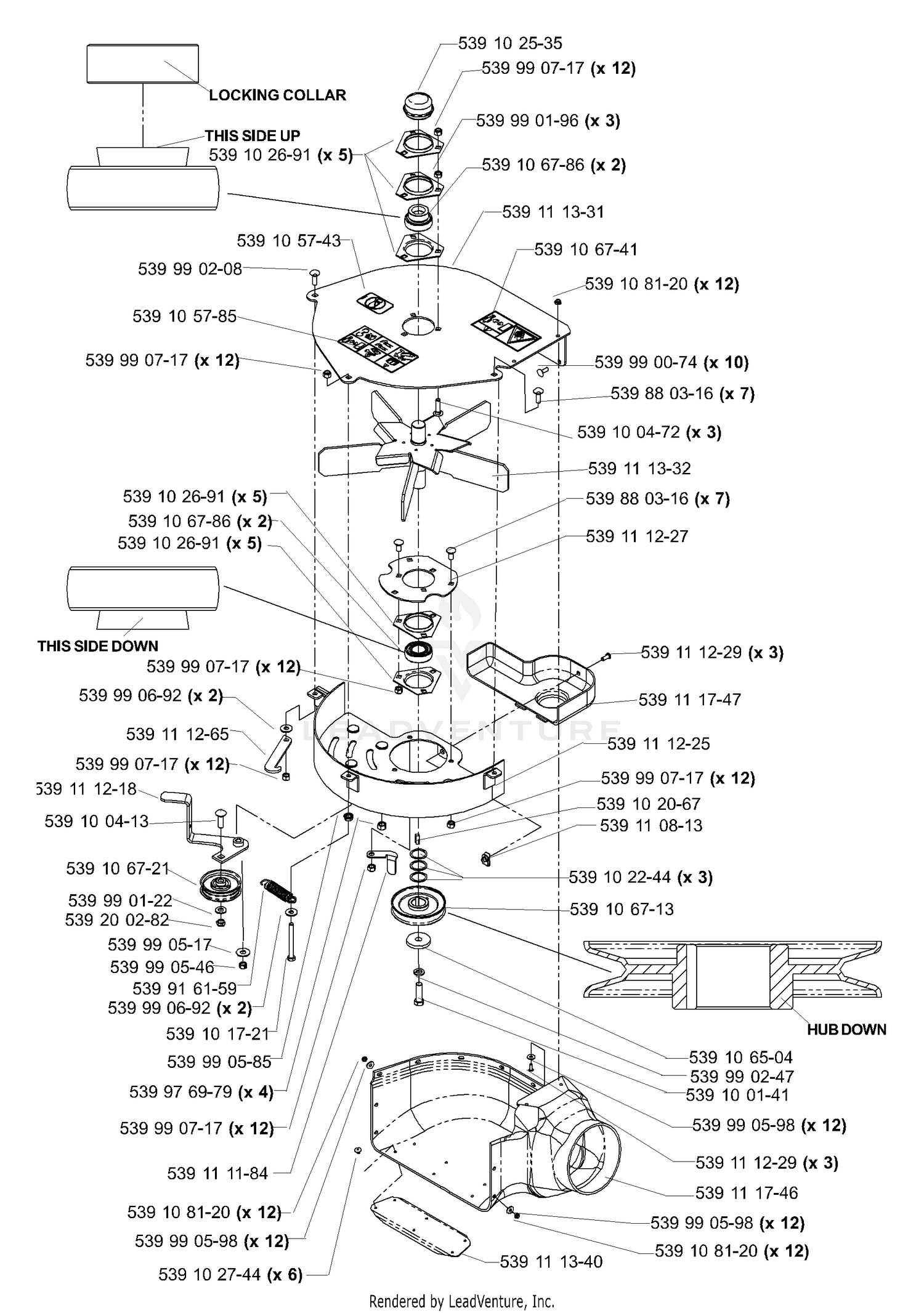 Accessory Collection Blower 72" (Part 1)
