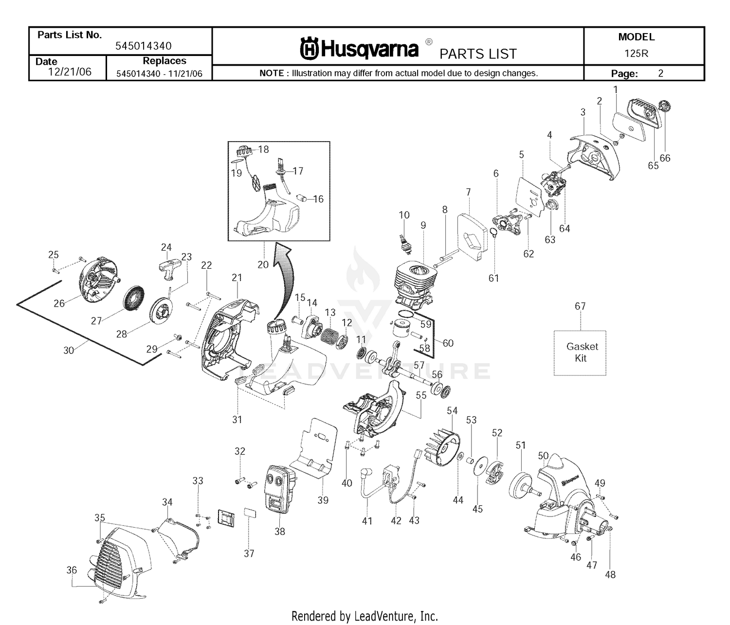 Assembly diagram