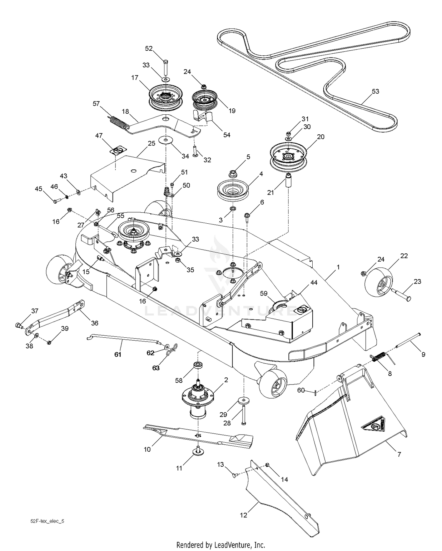 MOWER DECK / CUTTING DECK