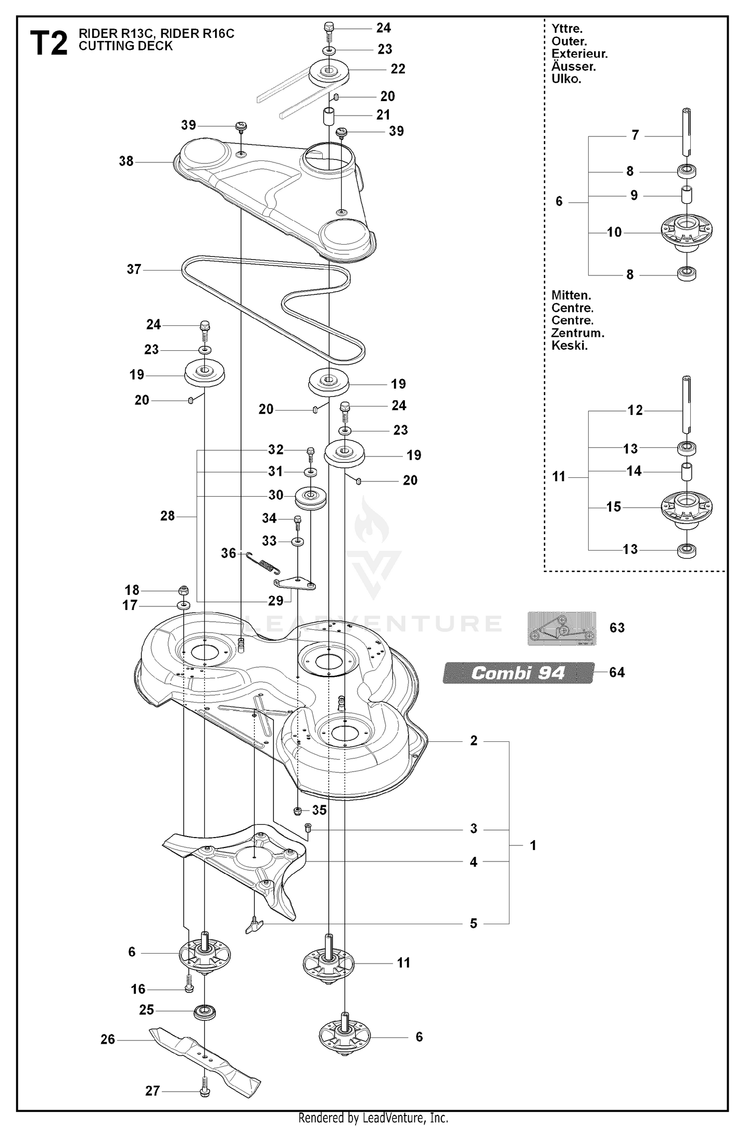 103CM CUTTING DECK