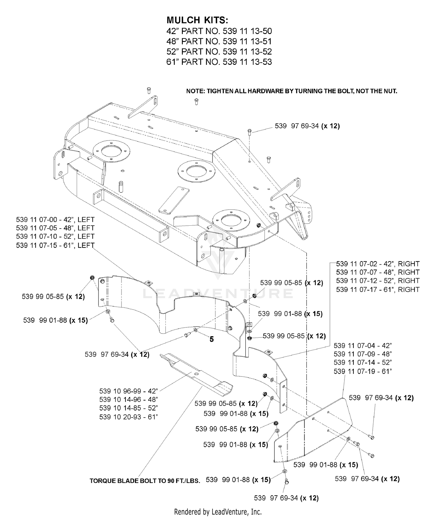 Accessories (Mulch Kits)