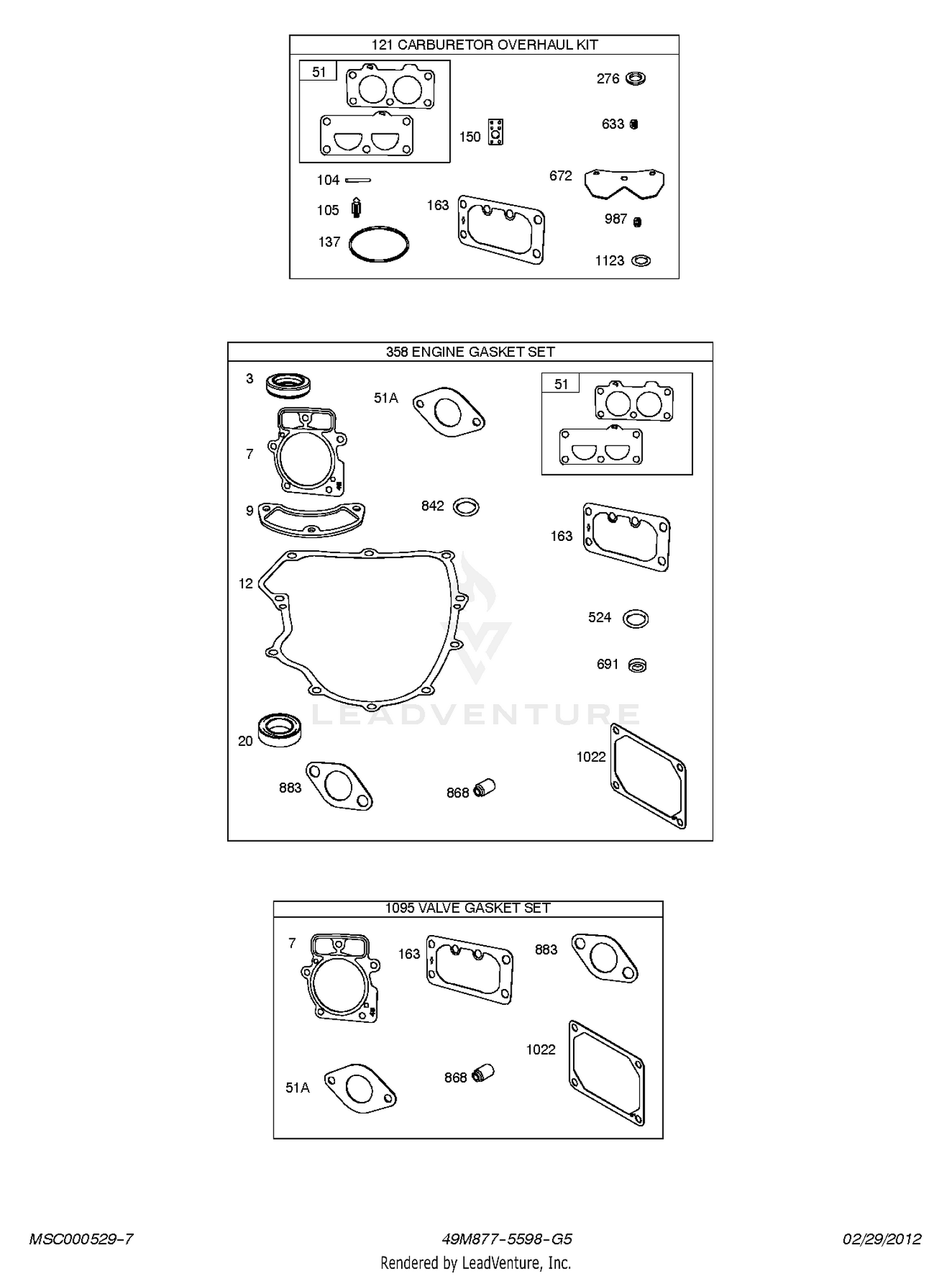 GASKET KIT 2