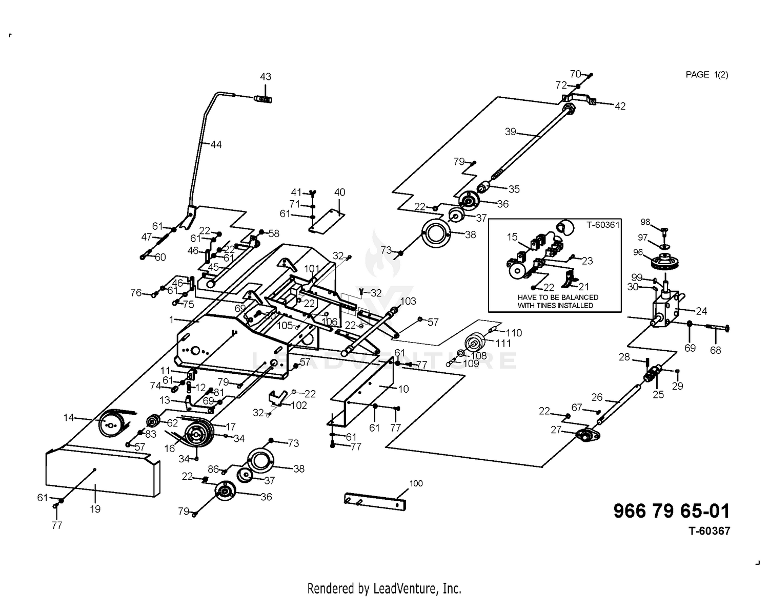 Assembly diagram