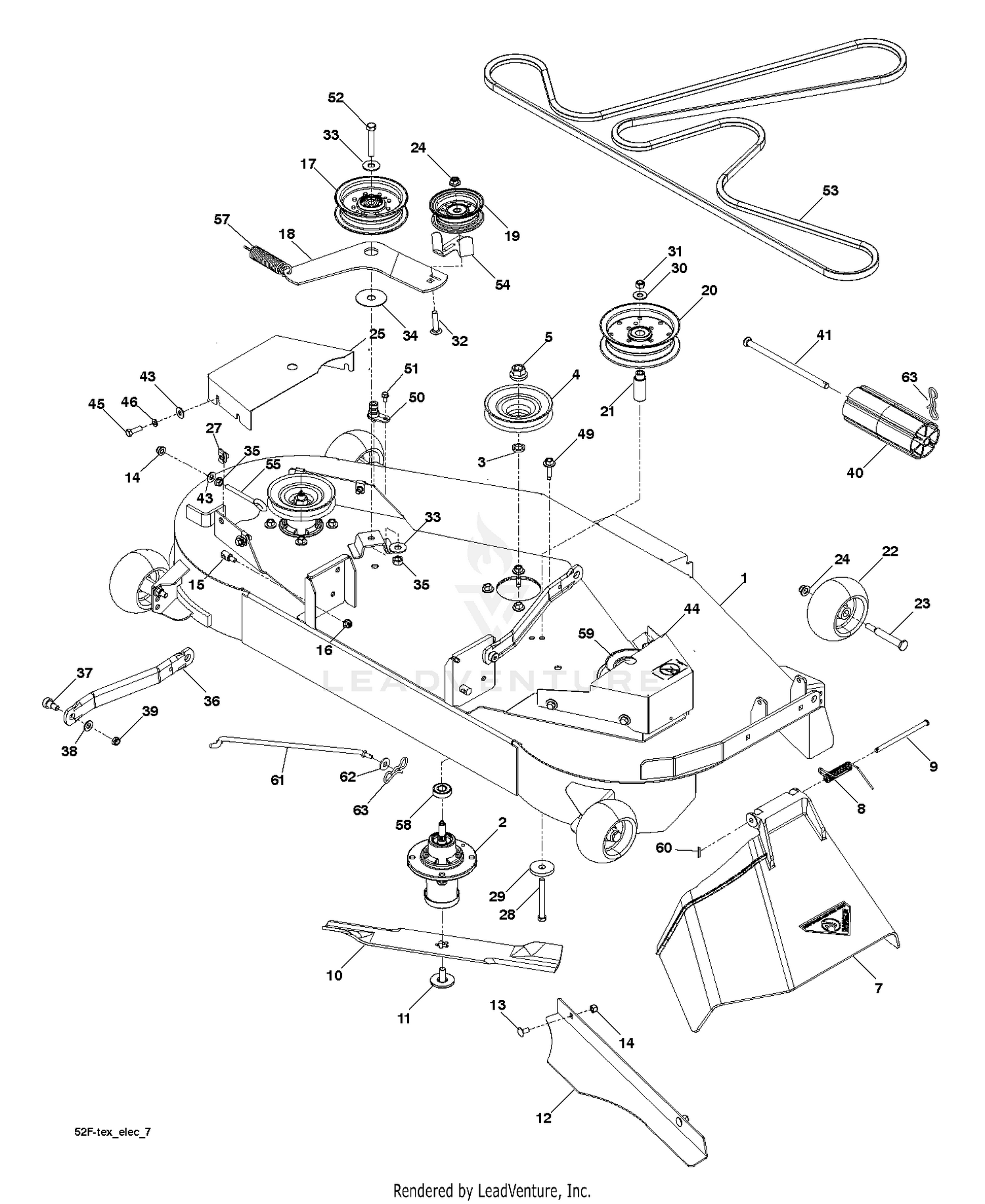 MOWER DECK / CUTTING DECK