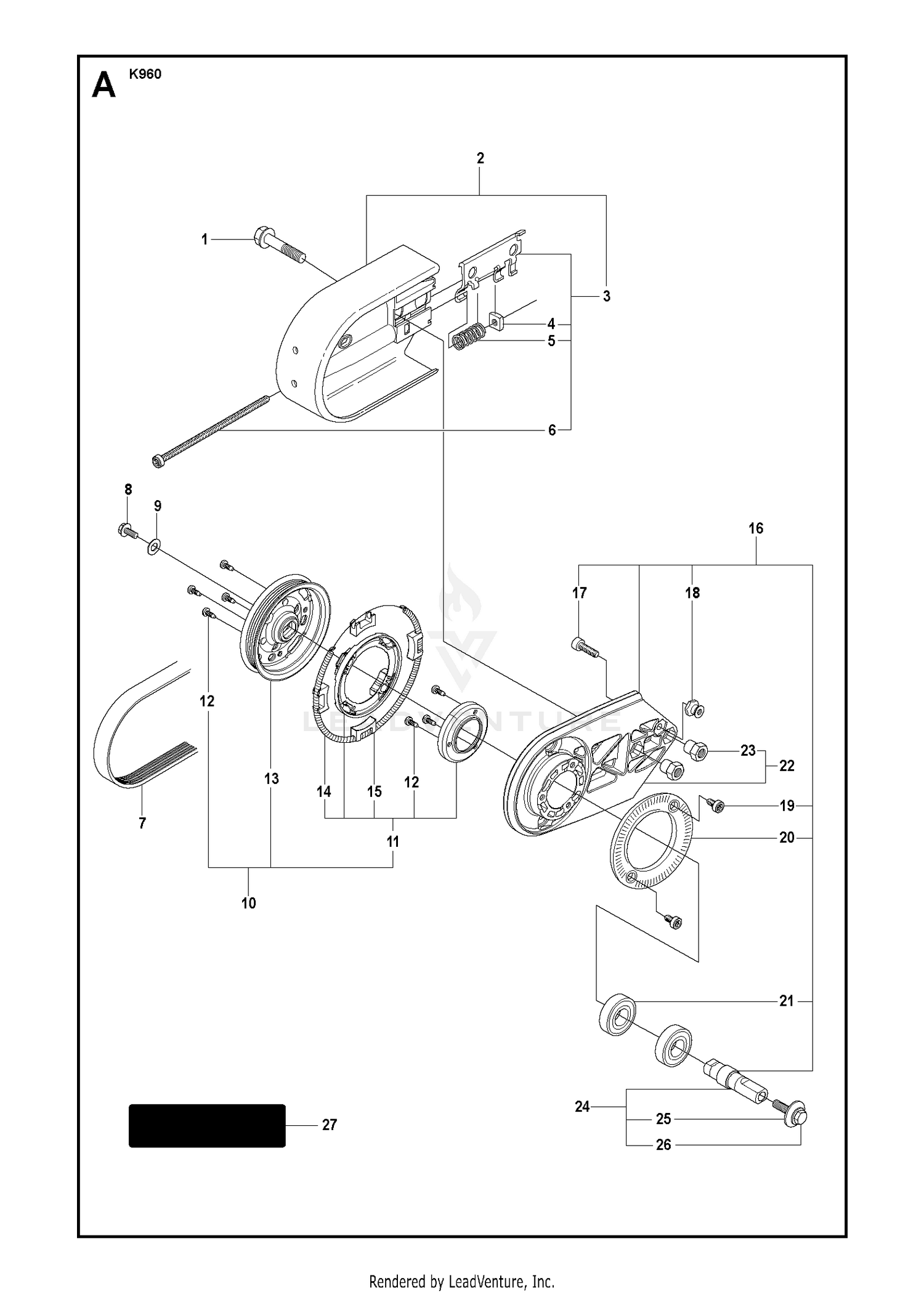 BELT GUARD & PULLEY