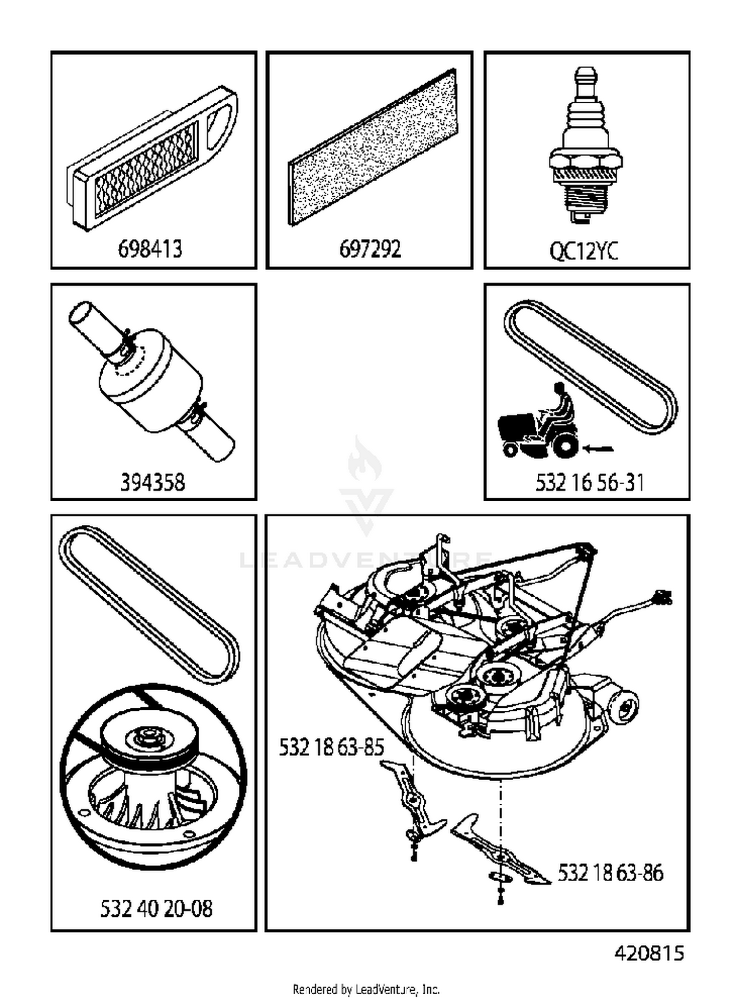 FREQUENTLY USED PARTS