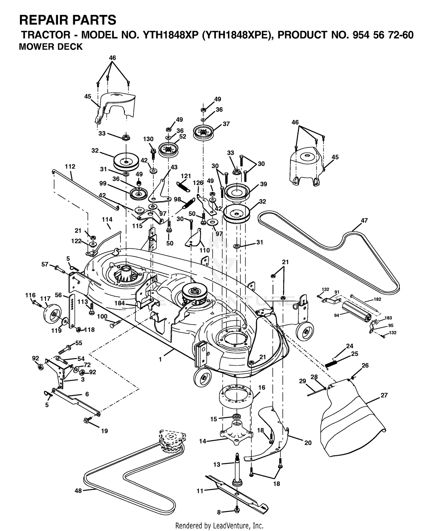 MOWER DECK / CUTTING DECK