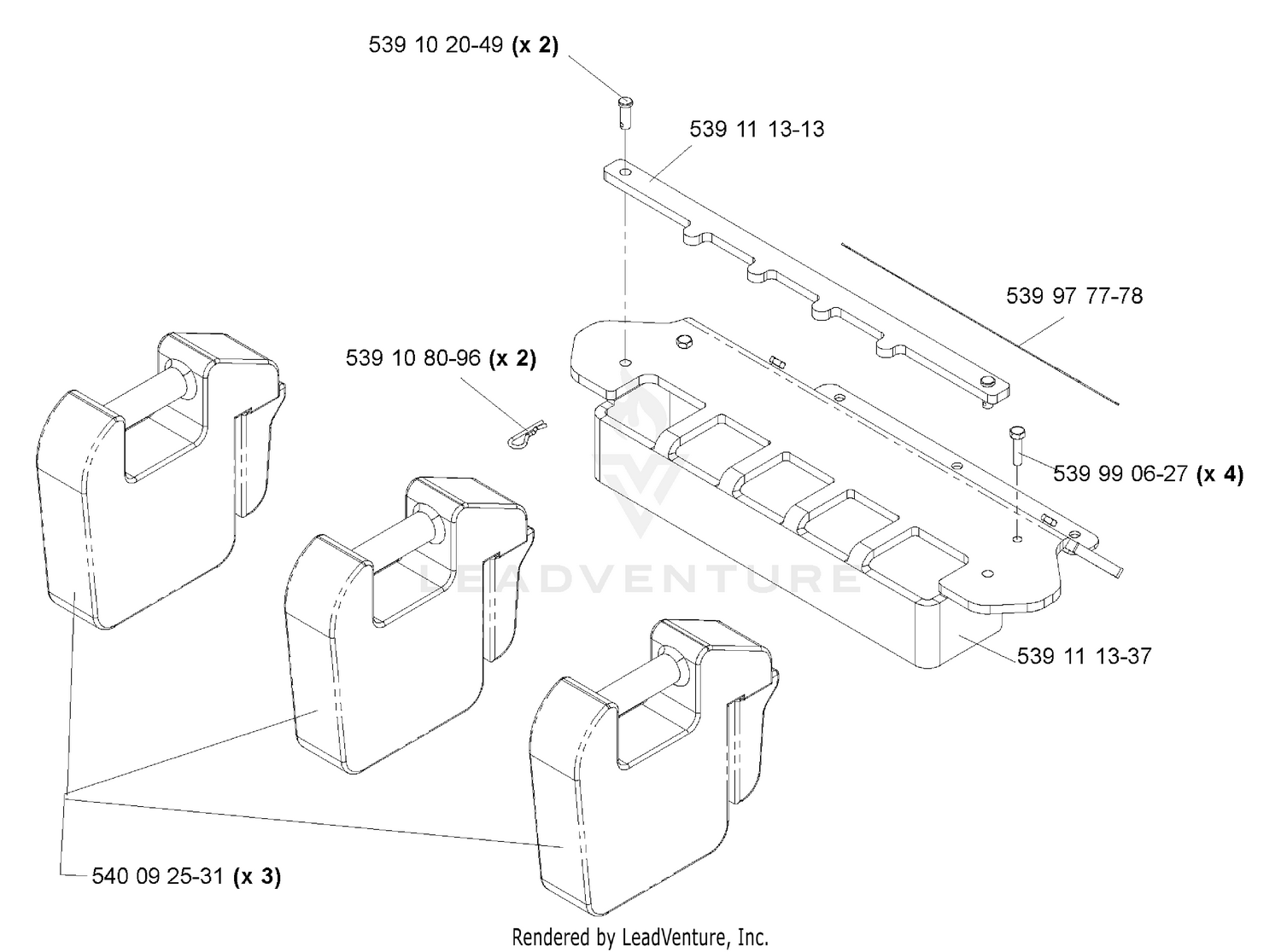 Accessories (Collection System Weight Kit)