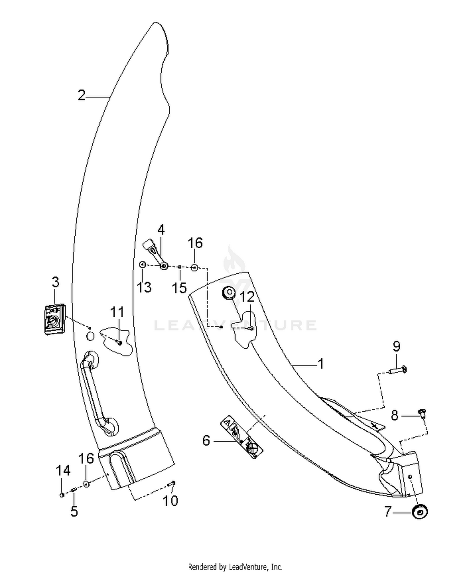 CHUTE ASSEMBLY