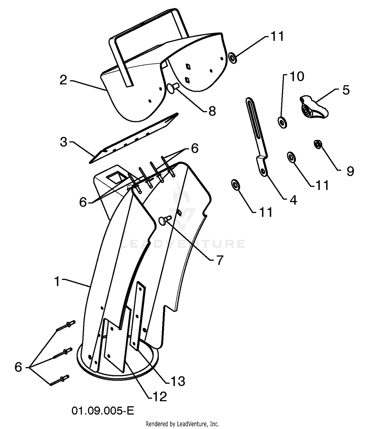 Control Panel / Discharge Chute