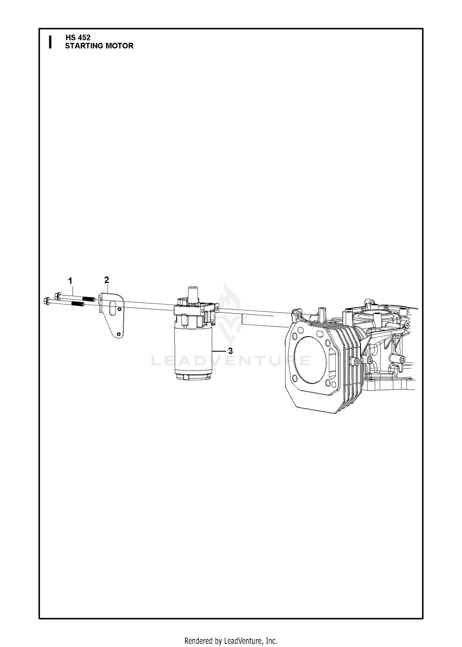 STARTING MOTOR