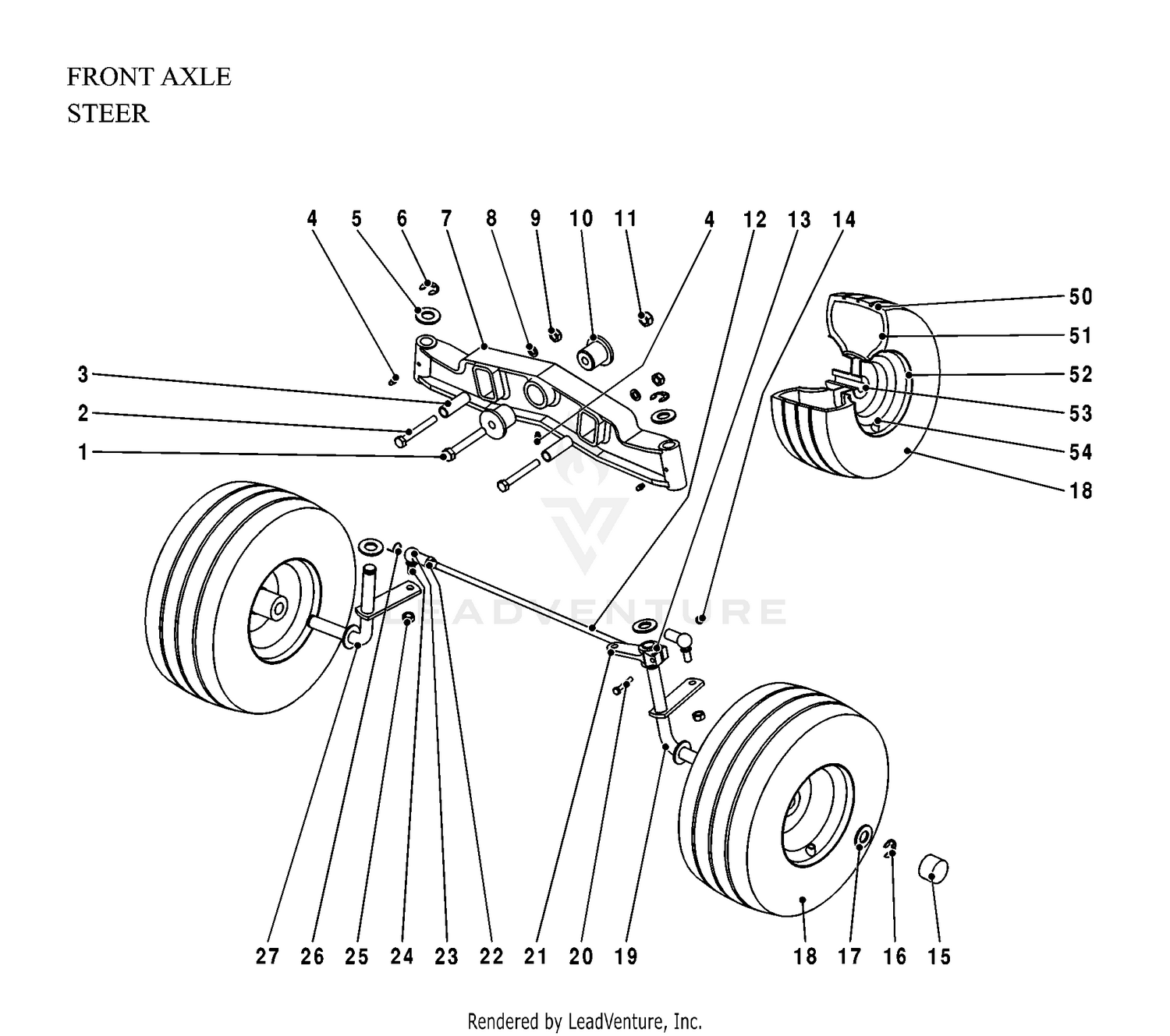FRONT AXLE
