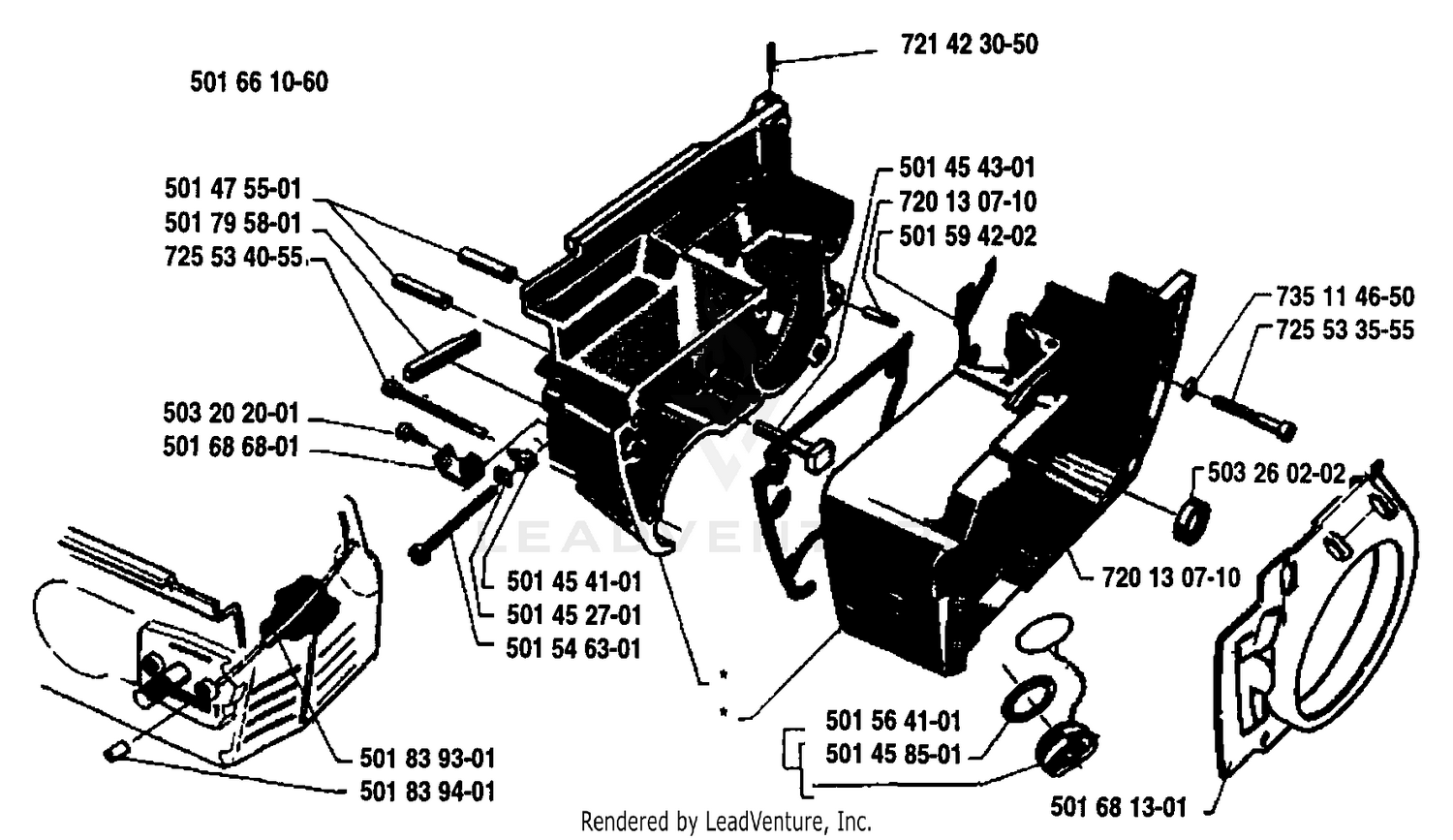 Crankcase And Tank Assembly