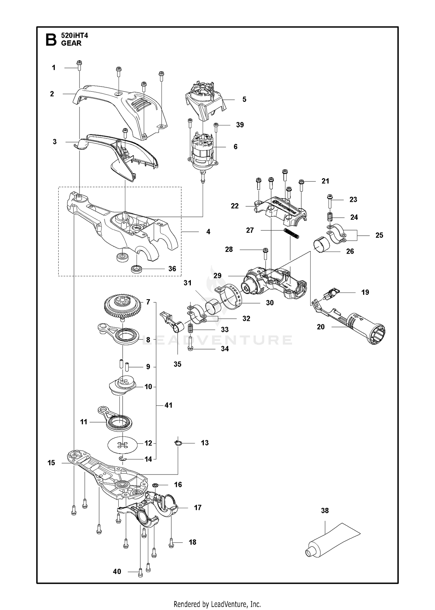 GEAR HOUSING