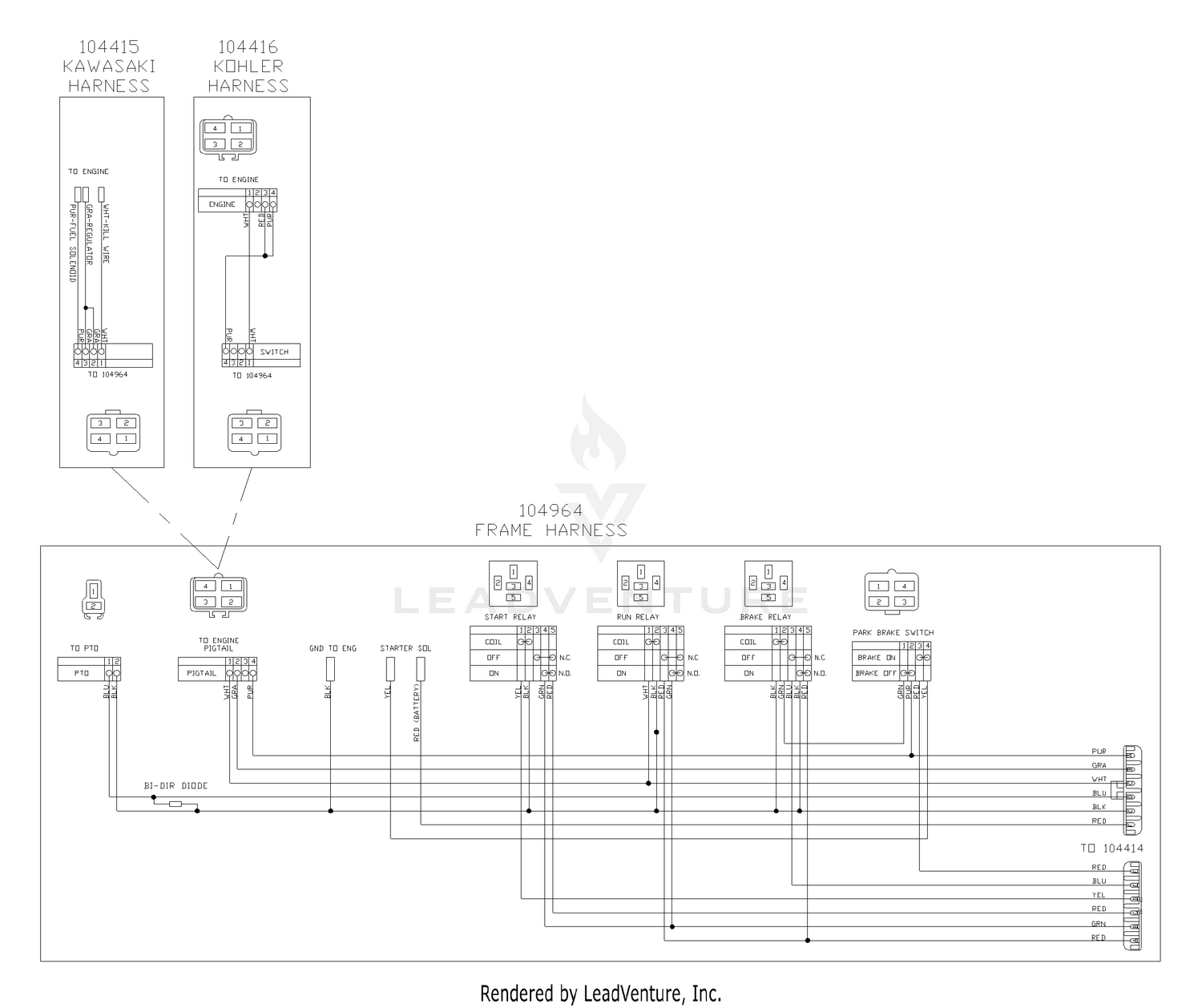 Wiring Diagram - Frame Harness (Part 2)