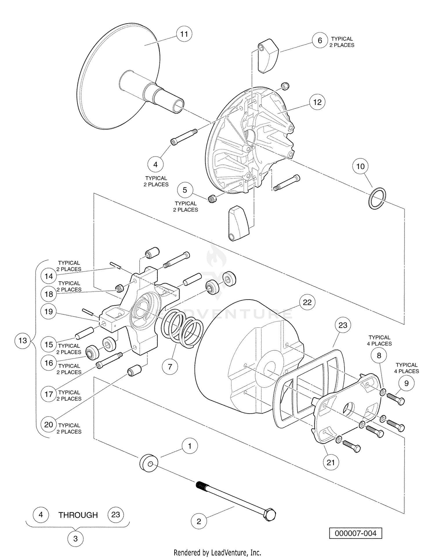 Drive Clutch - Diesel Vehicles