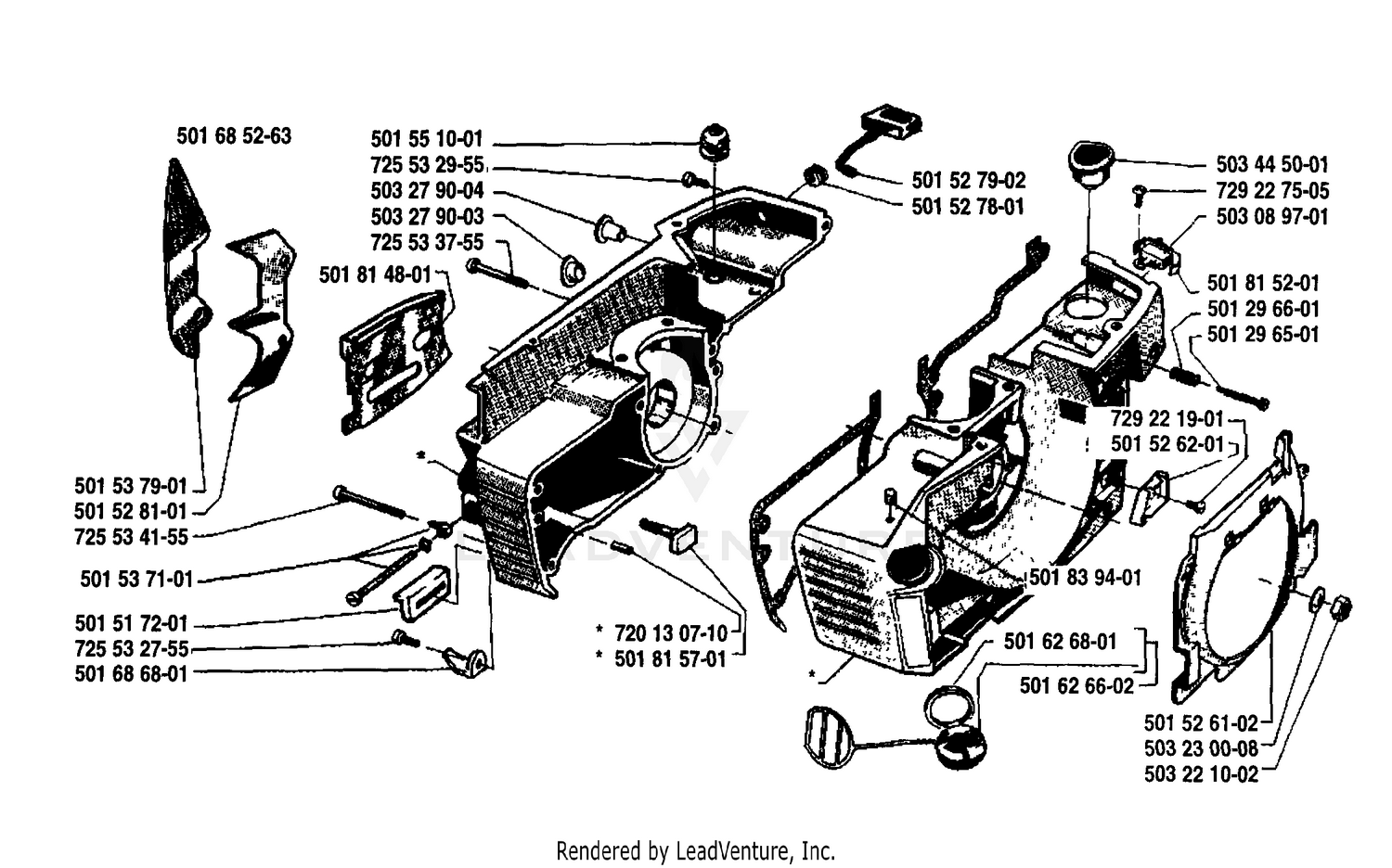 Crankcase/Tank Assembly