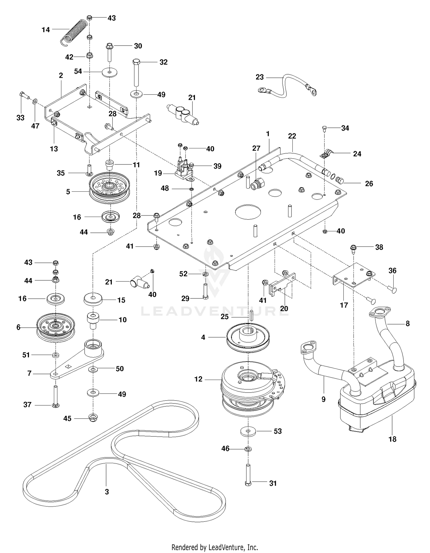 ENGINE PLATE