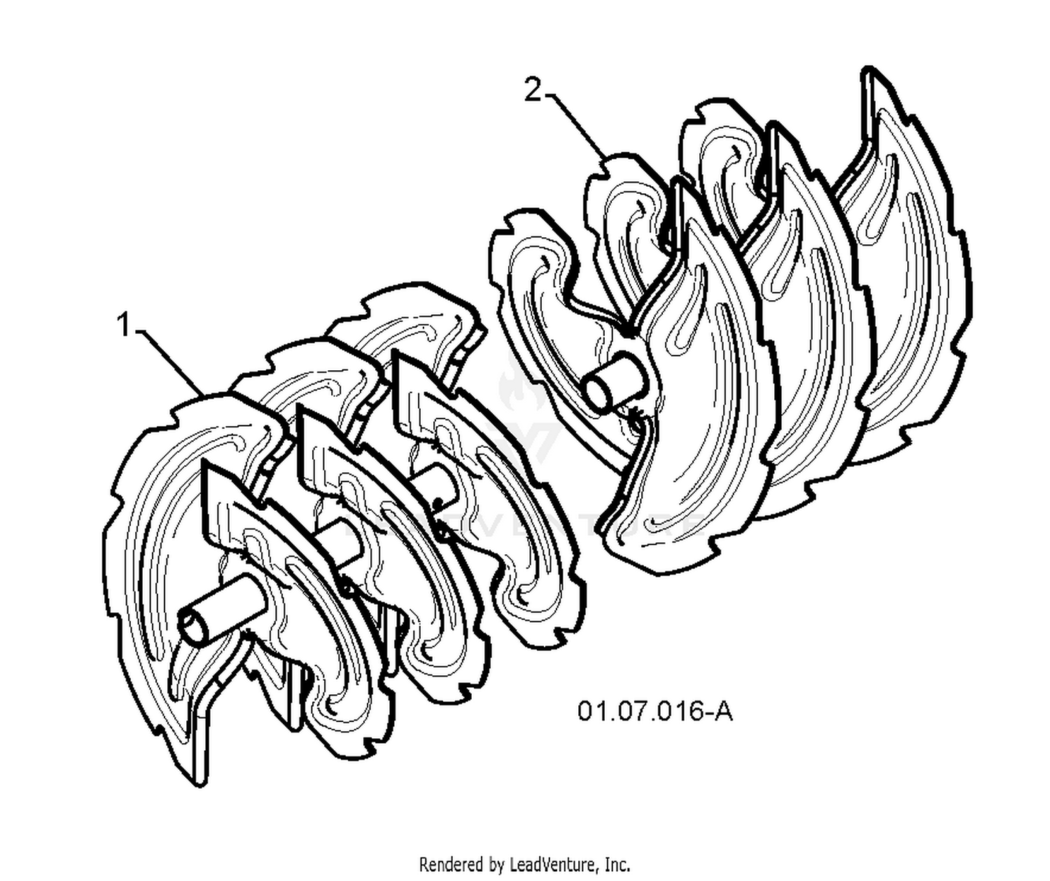 AUGER HOUSING & IMPELLER 3