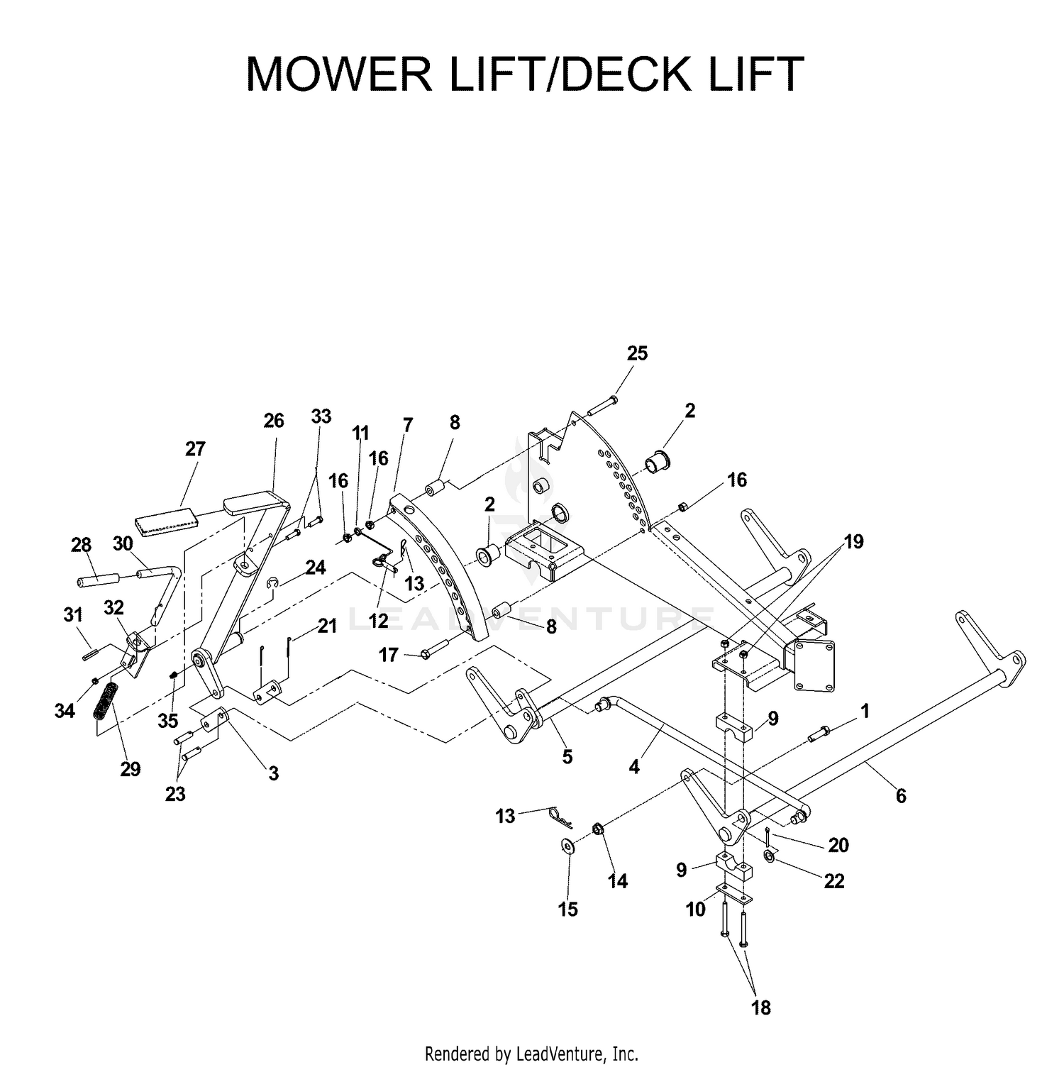 MOWER DECK / CUTTING DECK