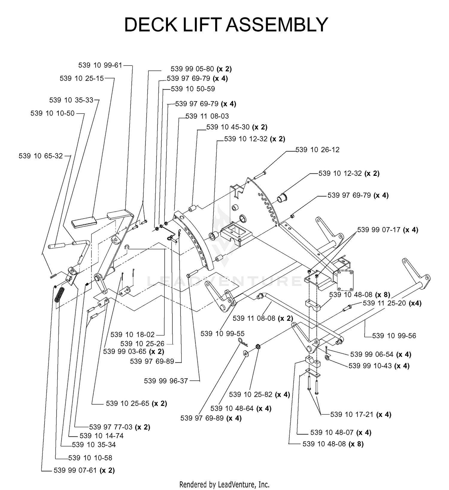 MOWER LIFT / DECK LIFT