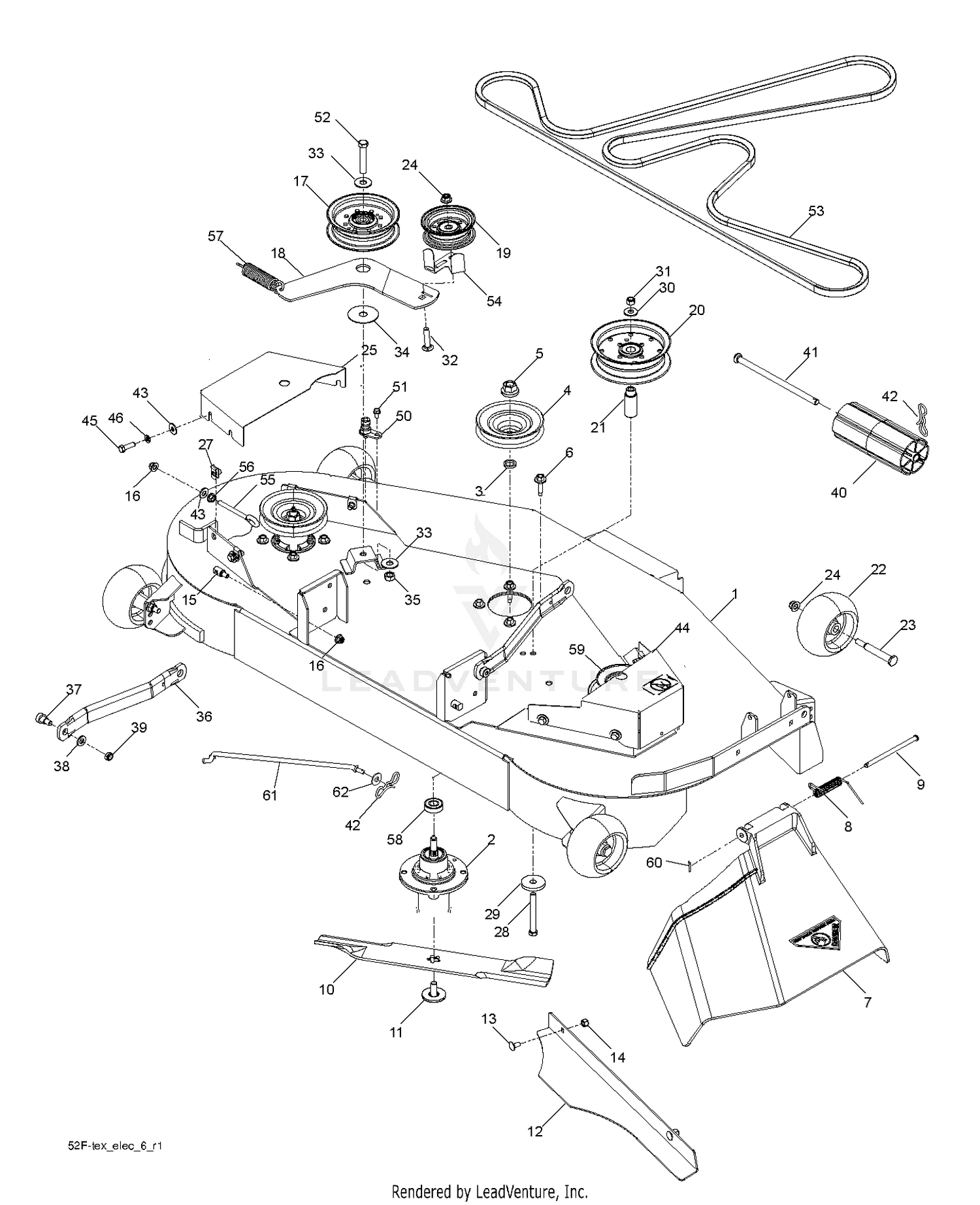 MOWER DECK / CUTTING DECK