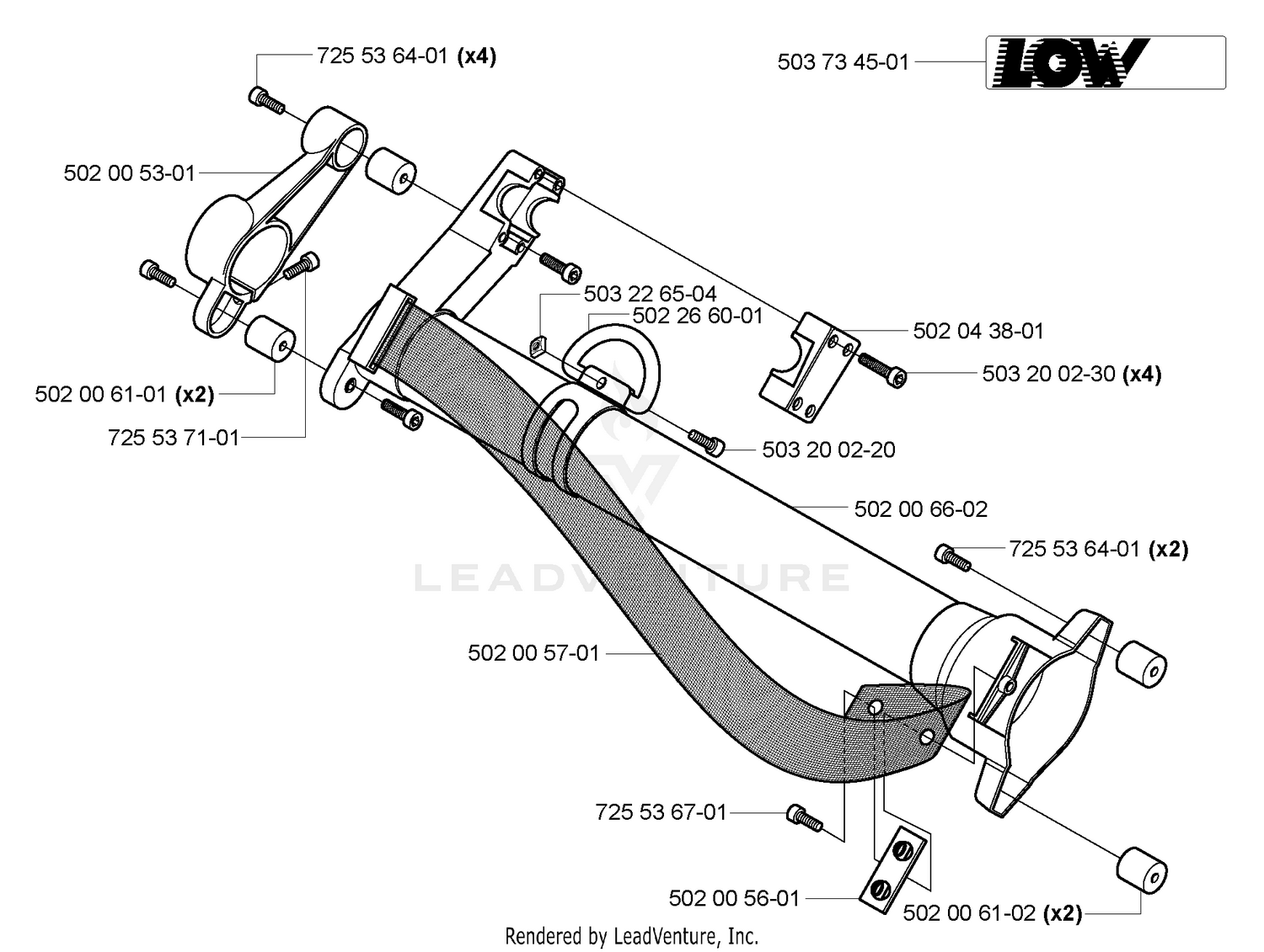 Upper Tube / AV Mounts