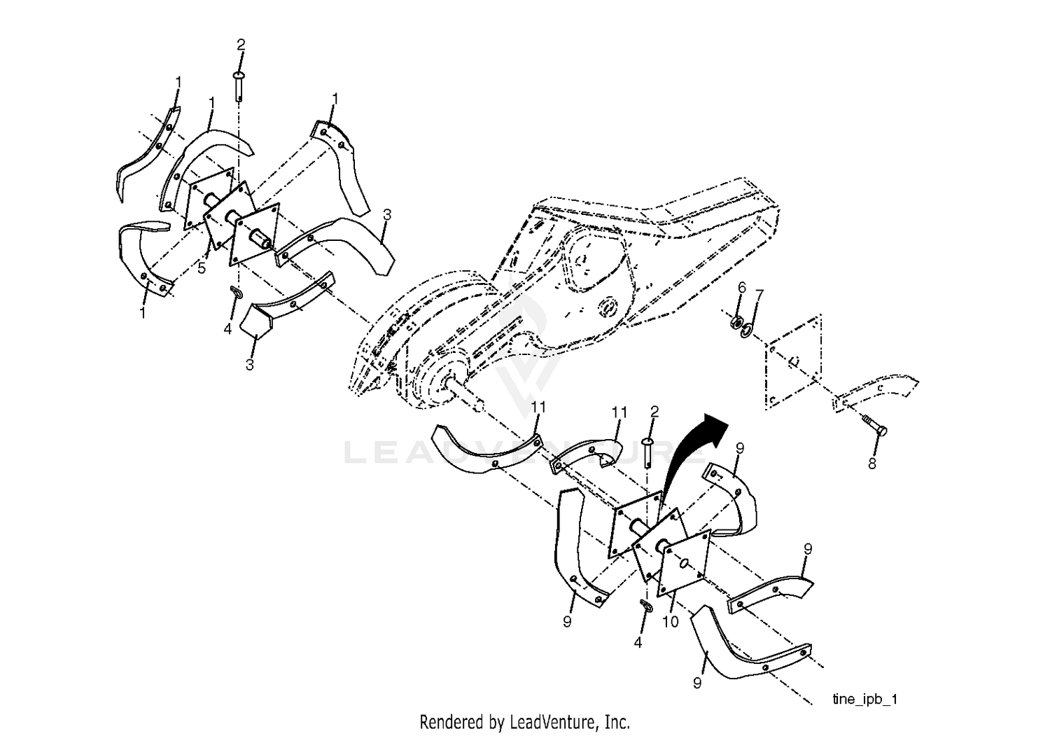 TINE ASSEMBLY