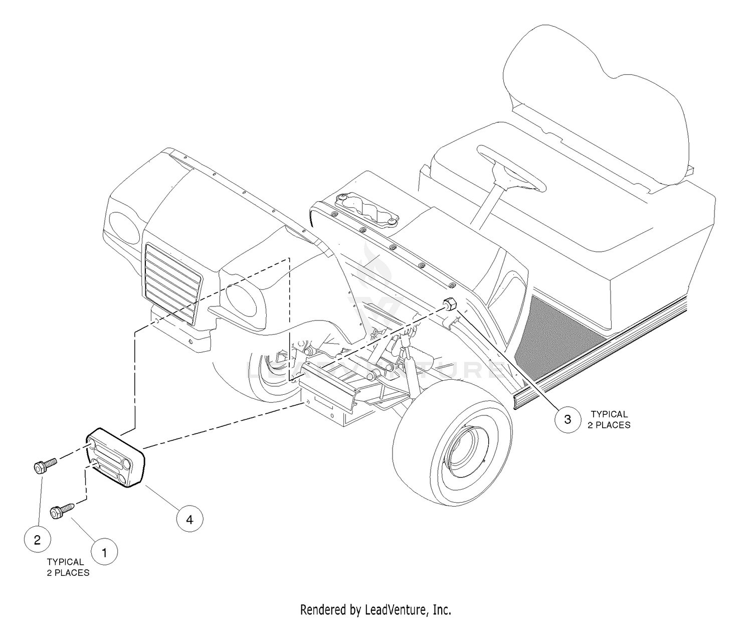 Bumper - HUV4210-E
