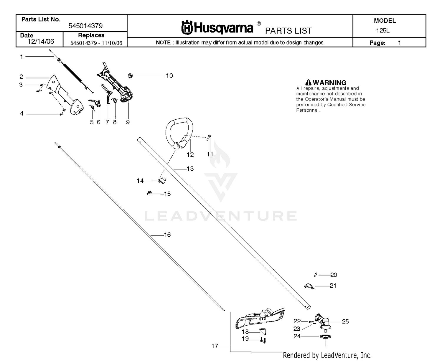 Handle & Shaft Assembly